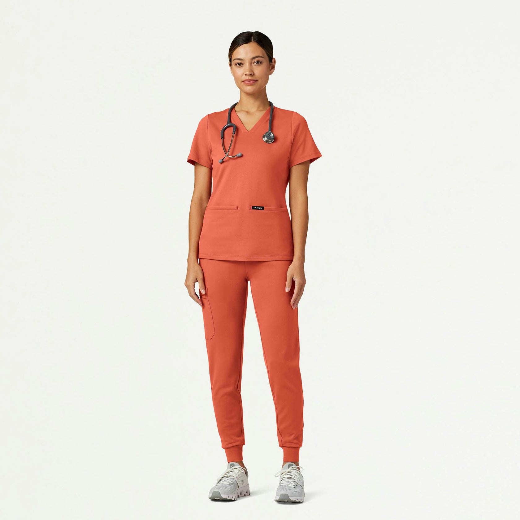 Rubi Slim ULTRAsoft Scrub Jogger - Terra - WOMEN'S PANTS - Jaanuu