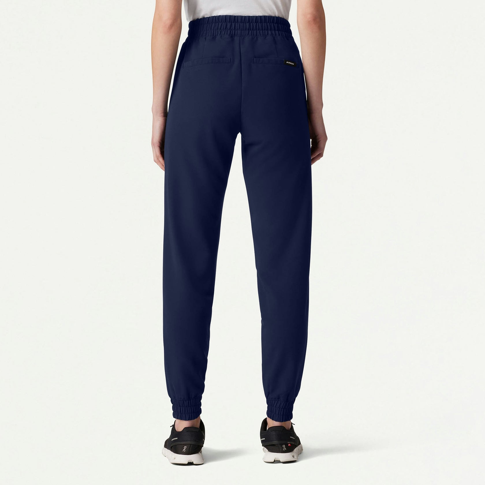Kerr 365 High Waisted Scrub Jogger - Midnight Navy - WOMEN'S PANTS - Jaanuu