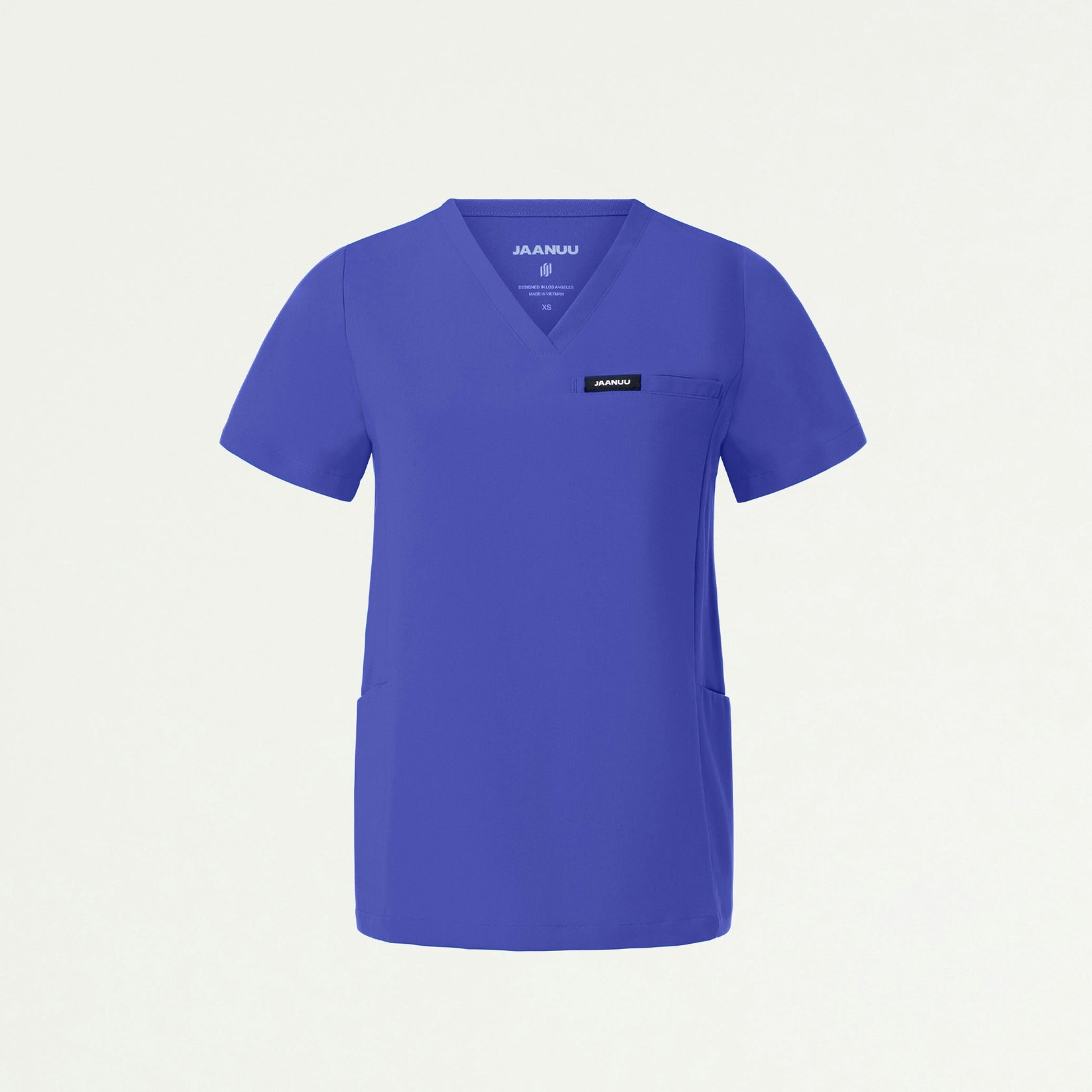 Magna 3-Pocket Scrub Top - Moon Blue - WOMEN'S TOPS - Jaanuu