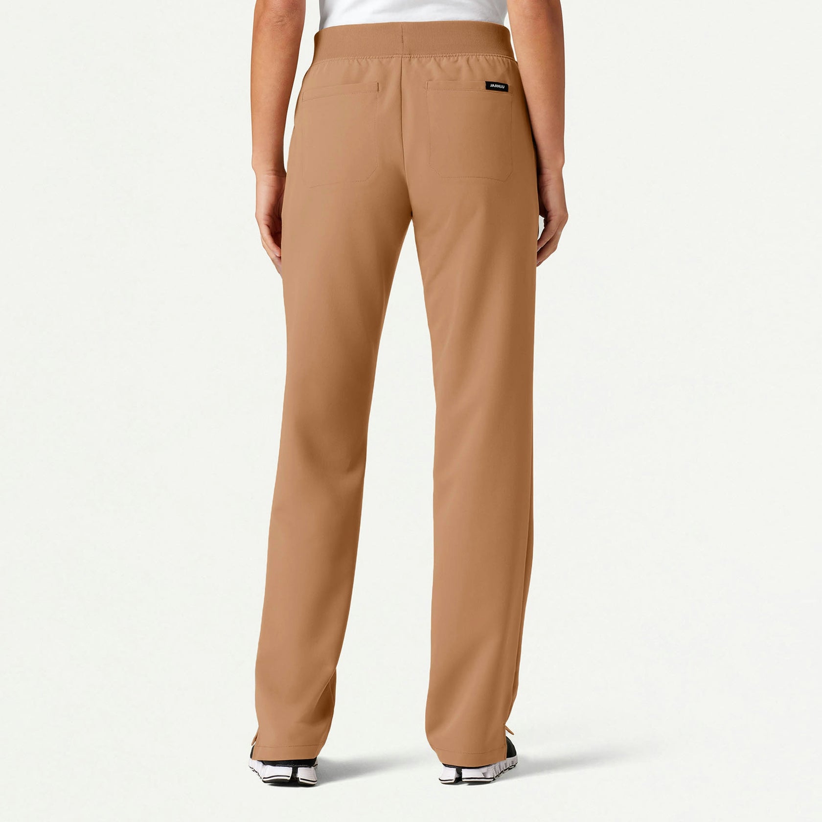 Xenos Essential Knit-Waist Scrub Pant - Trench - WOMEN'S PANTS - Jaanuu