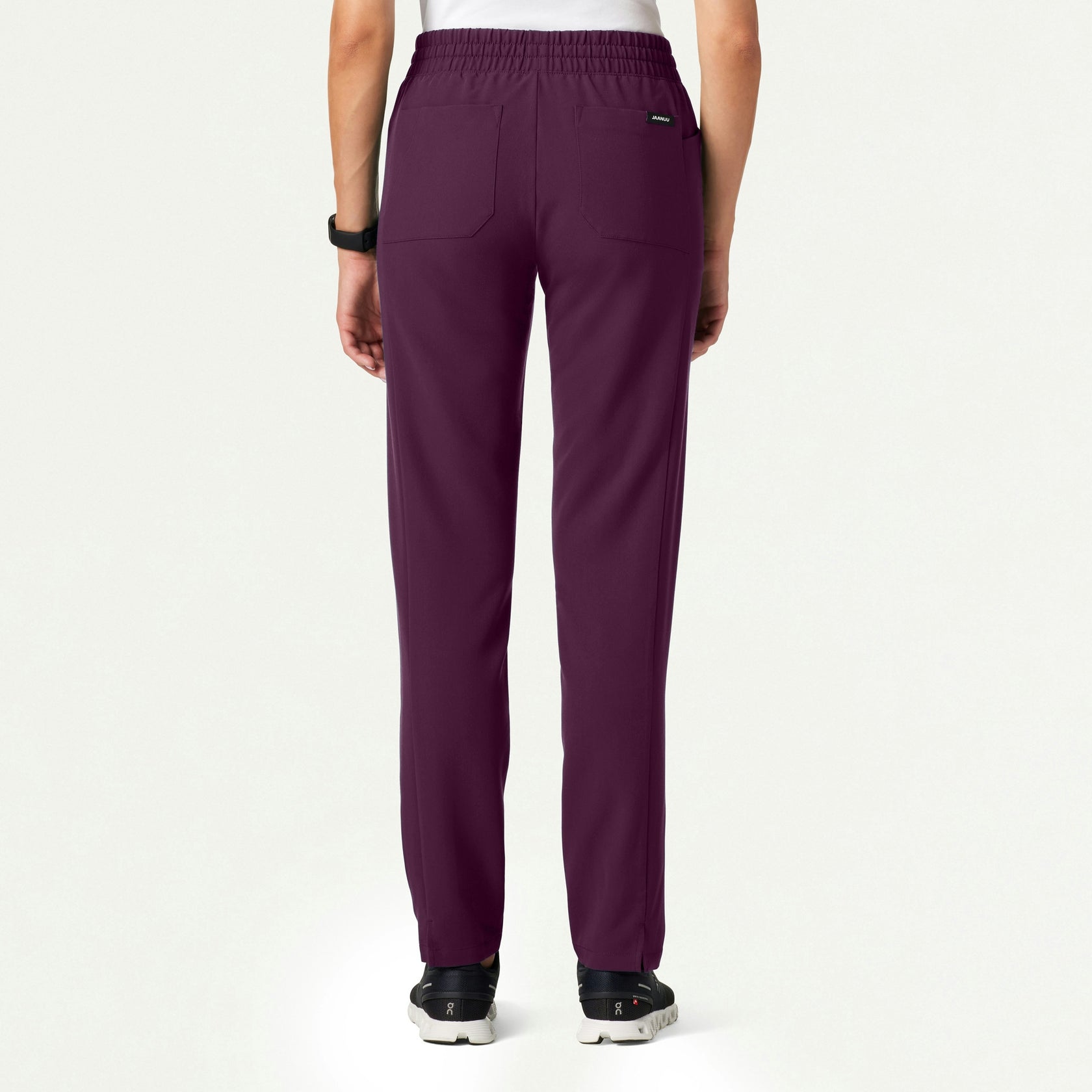 Effie Slim 6-Pocket Scrub Pant - Dark Amethyst - WOMEN'S PANTS - Jaanuu