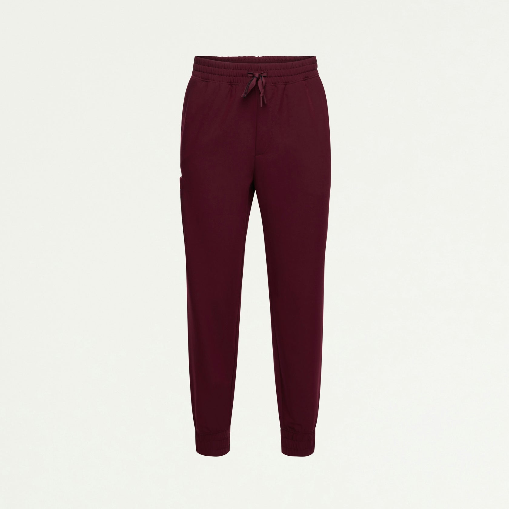 Cobot 8-Pocket Scrub Jogger - Burgundy - MEN'S PANTS - Jaanuu