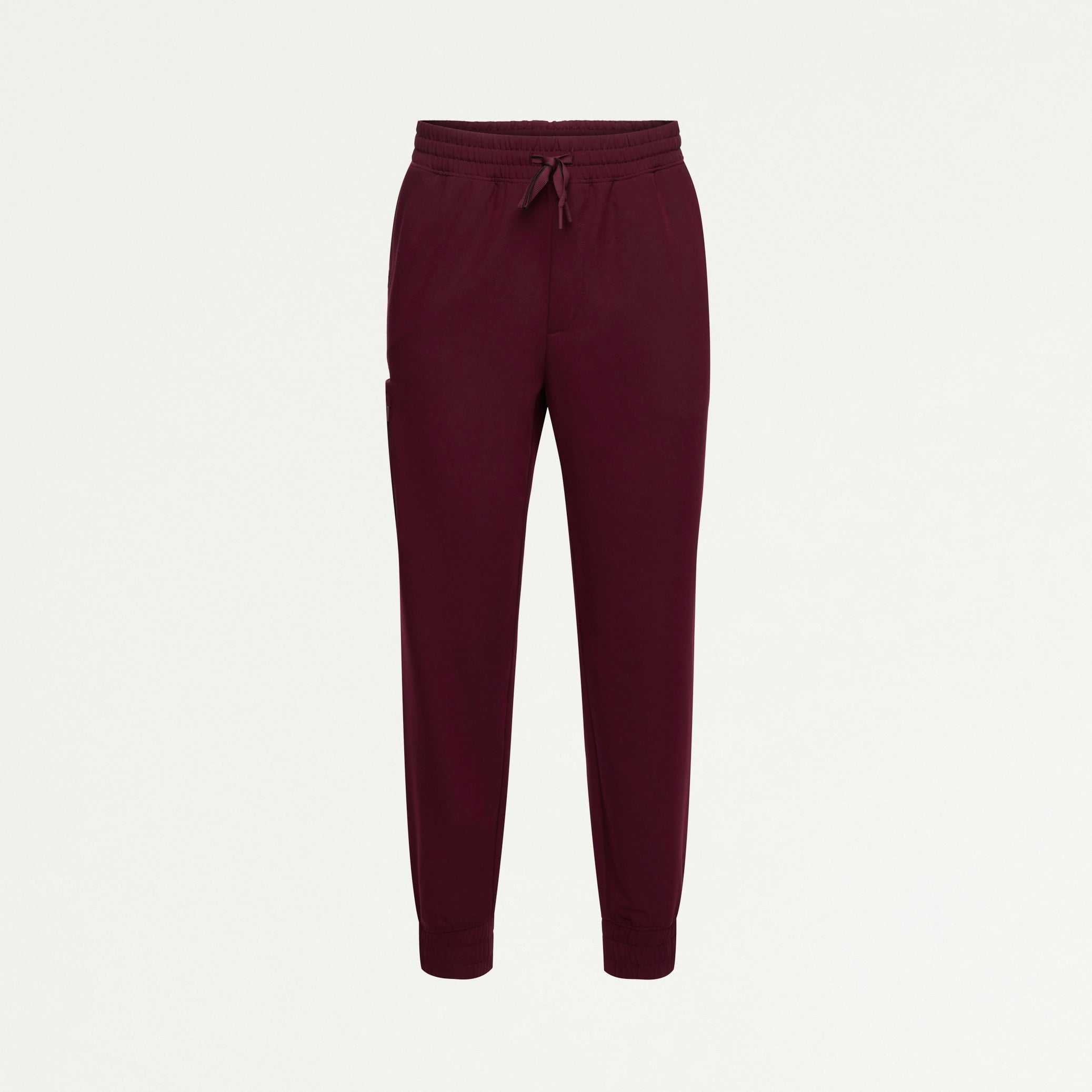 Cobot 8-Pocket Scrub Jogger - Burgundy - MEN'S PANTS - Jaanuu