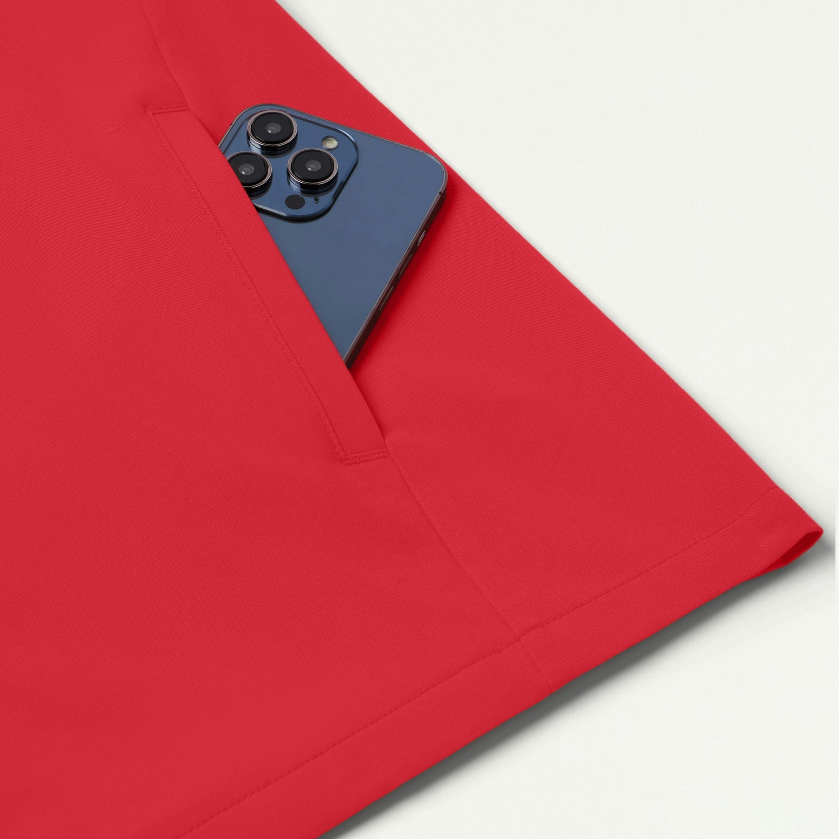 Platt 3-Pocket Scrub Top - Brilliant Red - MEN'S TOPS - Jaanuu