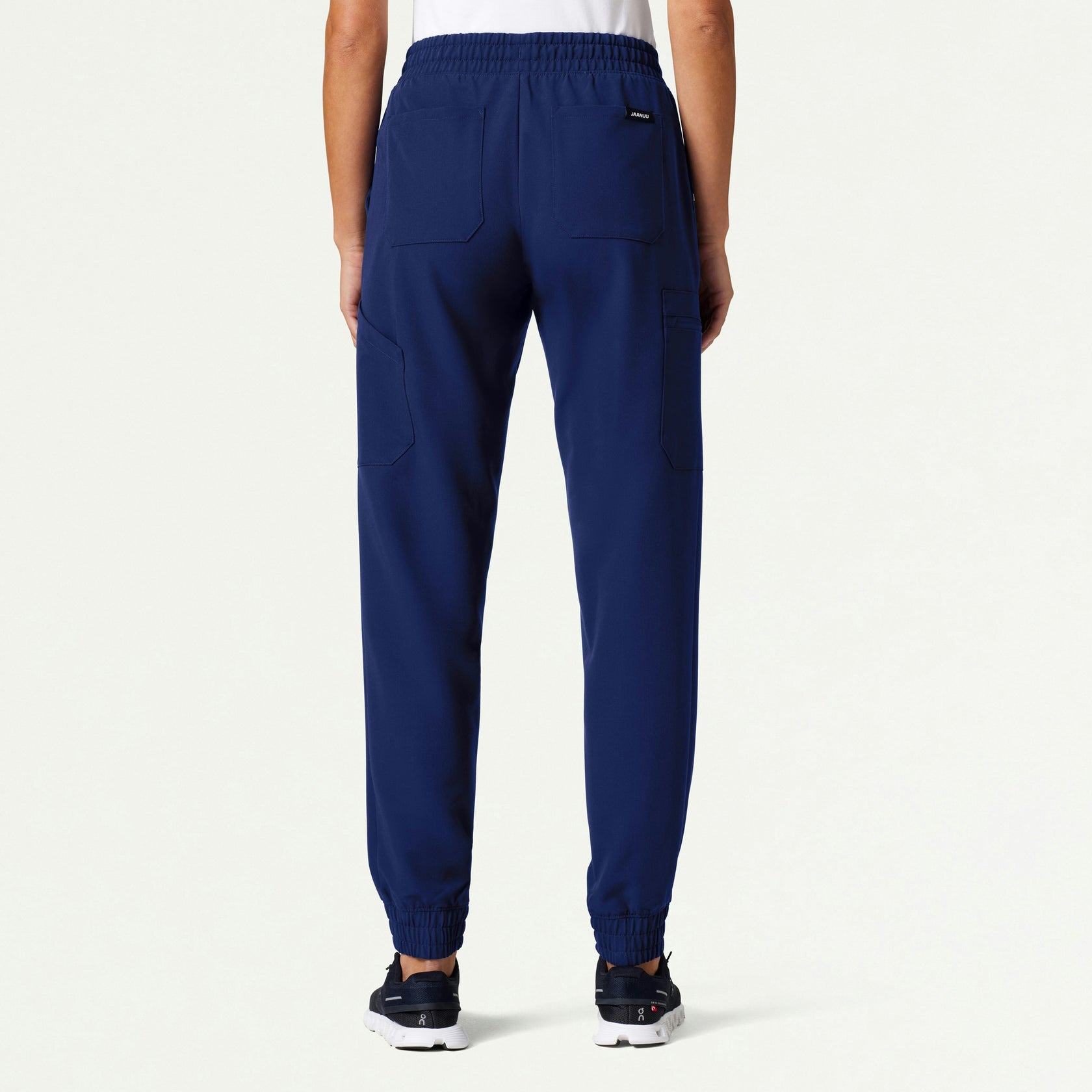 Neo Everyday Cargo Scrub Jogger - Navy Blue - WOMEN'S PANTS - Jaanuu