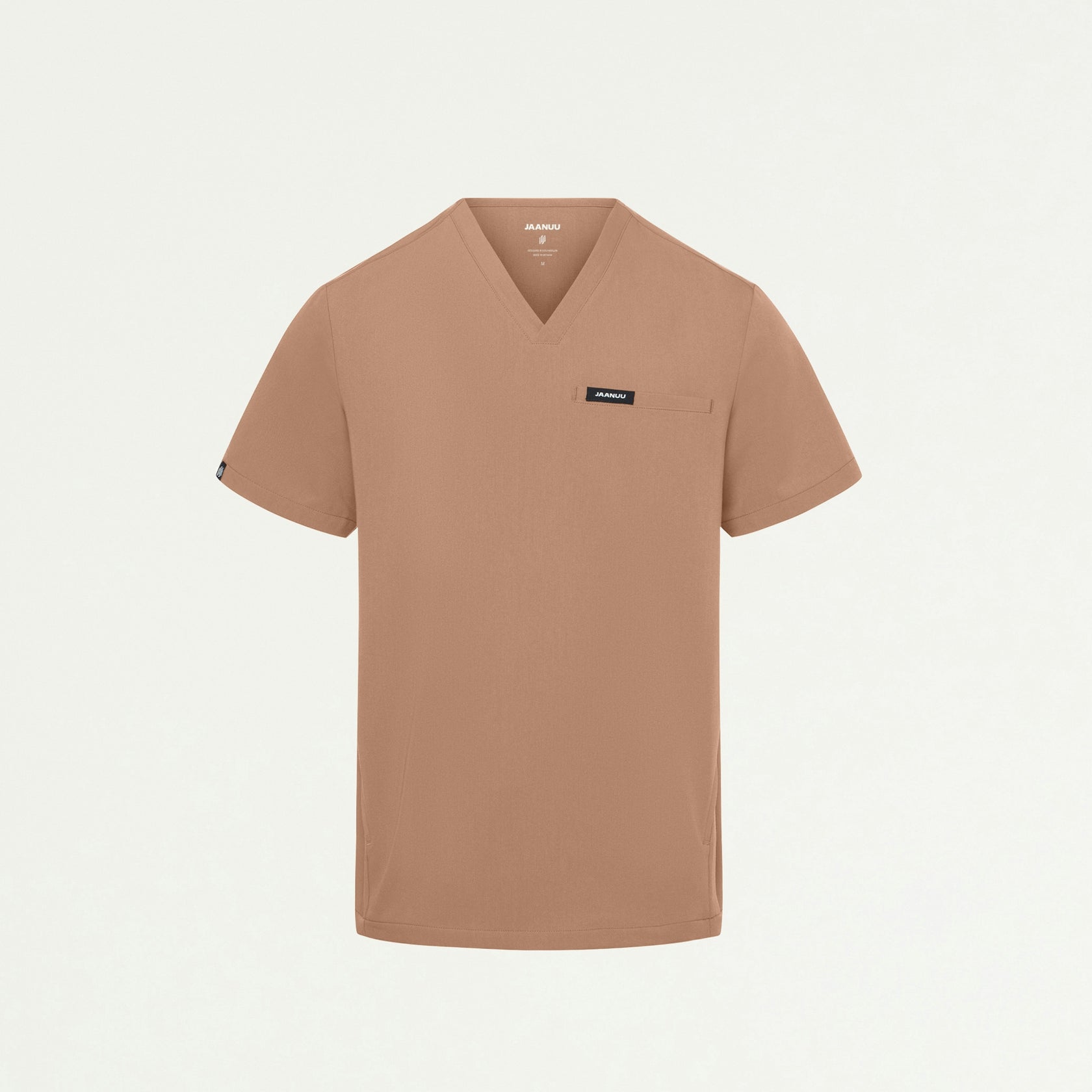 Platt 3-Pocket Scrub Top - Clay - MEN'S TOPS - Jaanuu