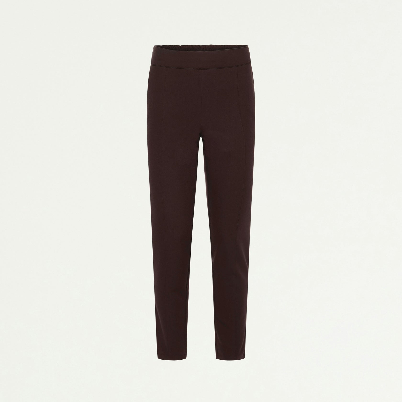 Lio Tapered 5-Pocket Scrub Pant - Espresso - WOMEN'S PANTS - Jaanuu