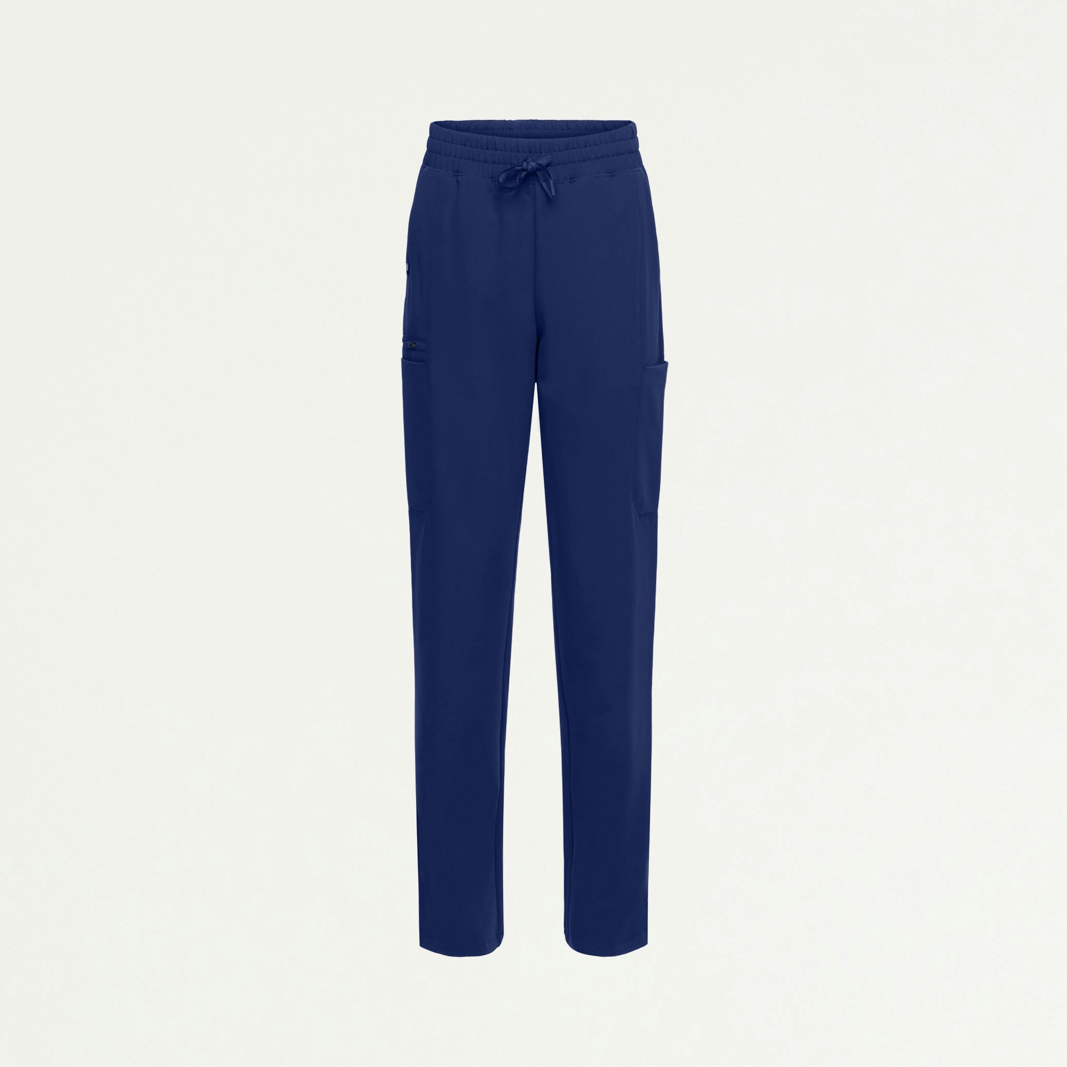 Payla 8-Pocket High Waisted Scrub Pant - Navy Blue - WOMEN'S PANTS - Jaanuu