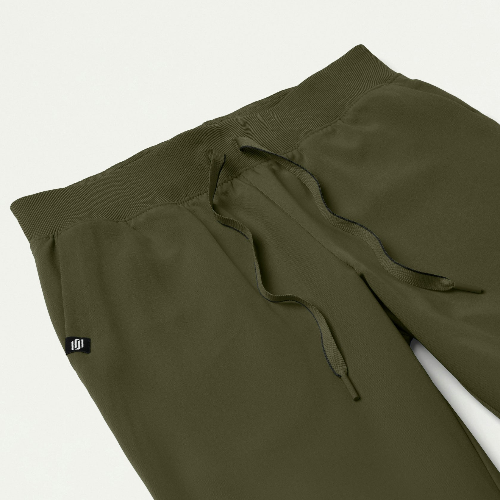 Xenos Essential Knit-Waist Scrub Pant - Olive - WOMEN'S PANTS - Jaanuu
