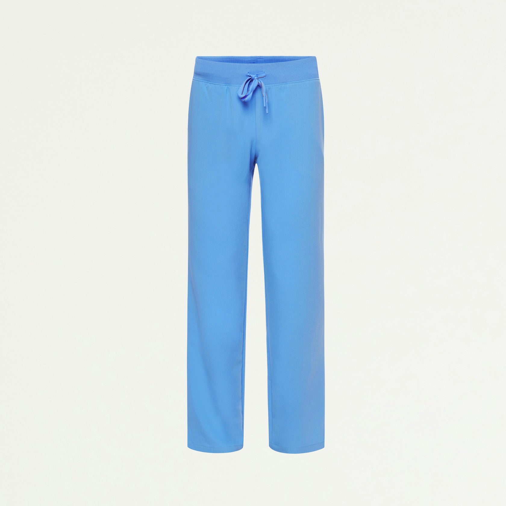 Xenos Essential Knit-Waist Scrub Pant - Sky Blue - WOMEN'S PANTS - Jaanuu