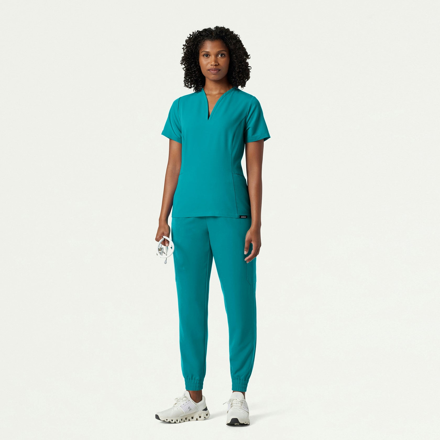 Neo Everyday Cargo Scrub Jogger - Aqua - WOMEN'S PANTS - Jaanuu