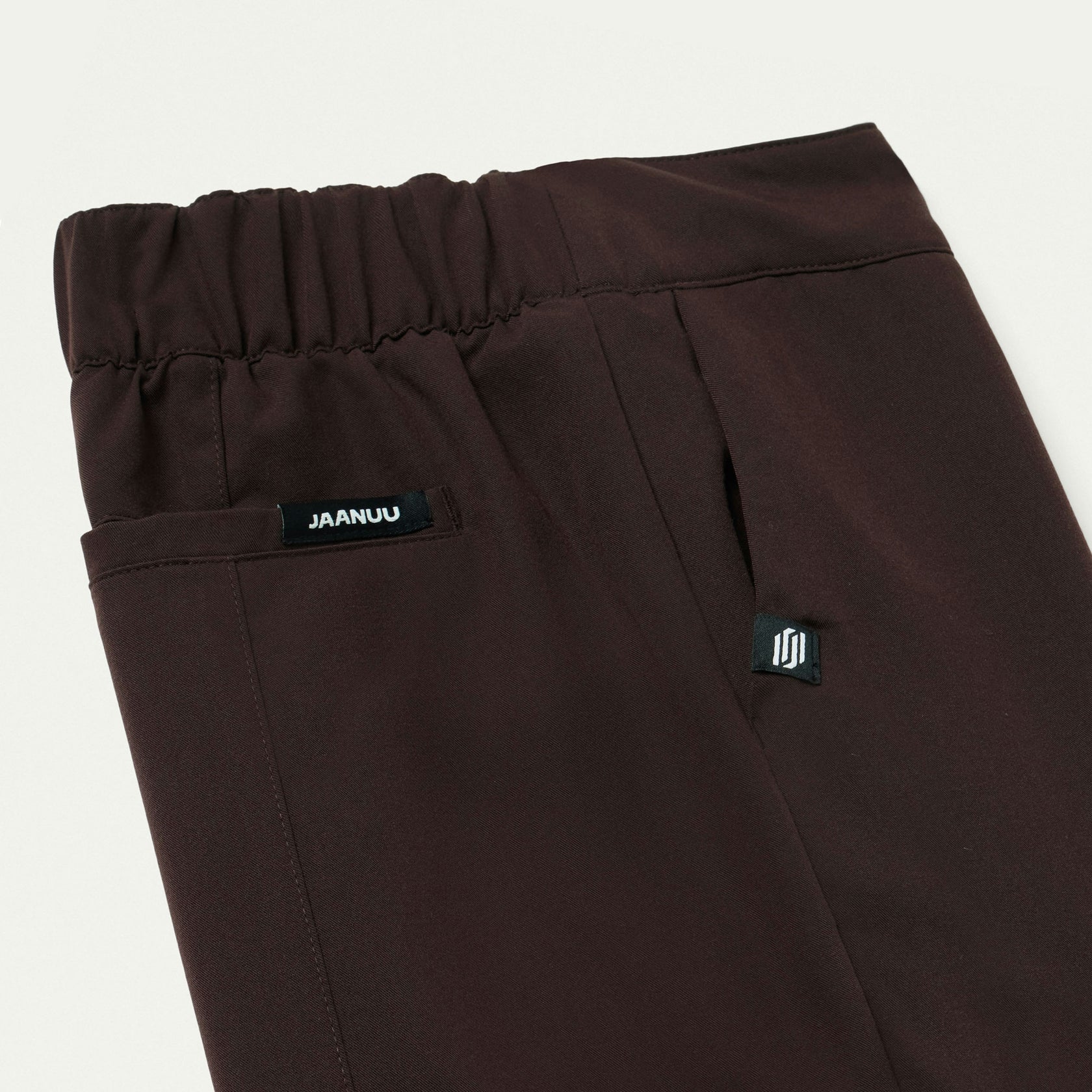 Lio Tapered 5-Pocket Scrub Pant - Espresso - WOMEN'S PANTS - Jaanuu