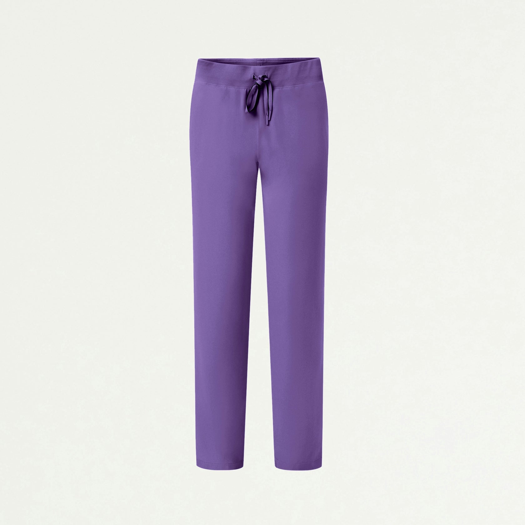 Xenos Essential Knit-Waist Scrub Pant - Violet - WOMEN'S PANTS - Jaanuu