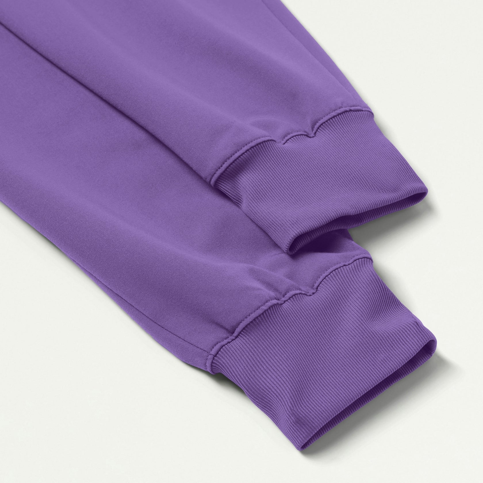 Silex Slim Knit-Waist Scrub Jogger - Violet - WOMEN'S PANTS - Jaanuu