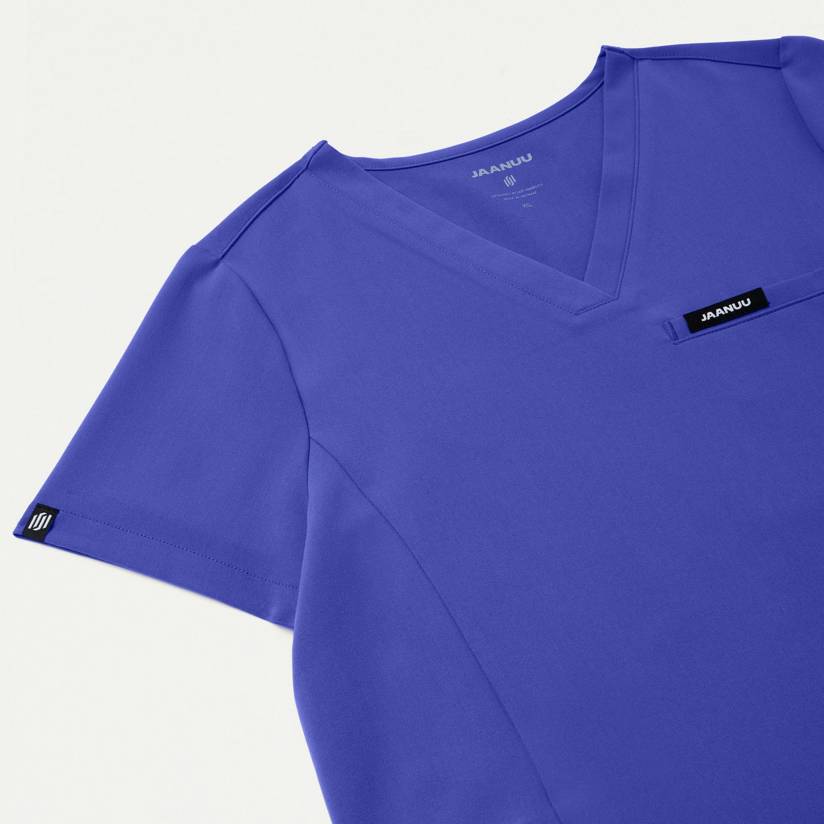 Magna 3-Pocket Scrub Top - Moon Blue - WOMEN'S TOPS - Jaanuu