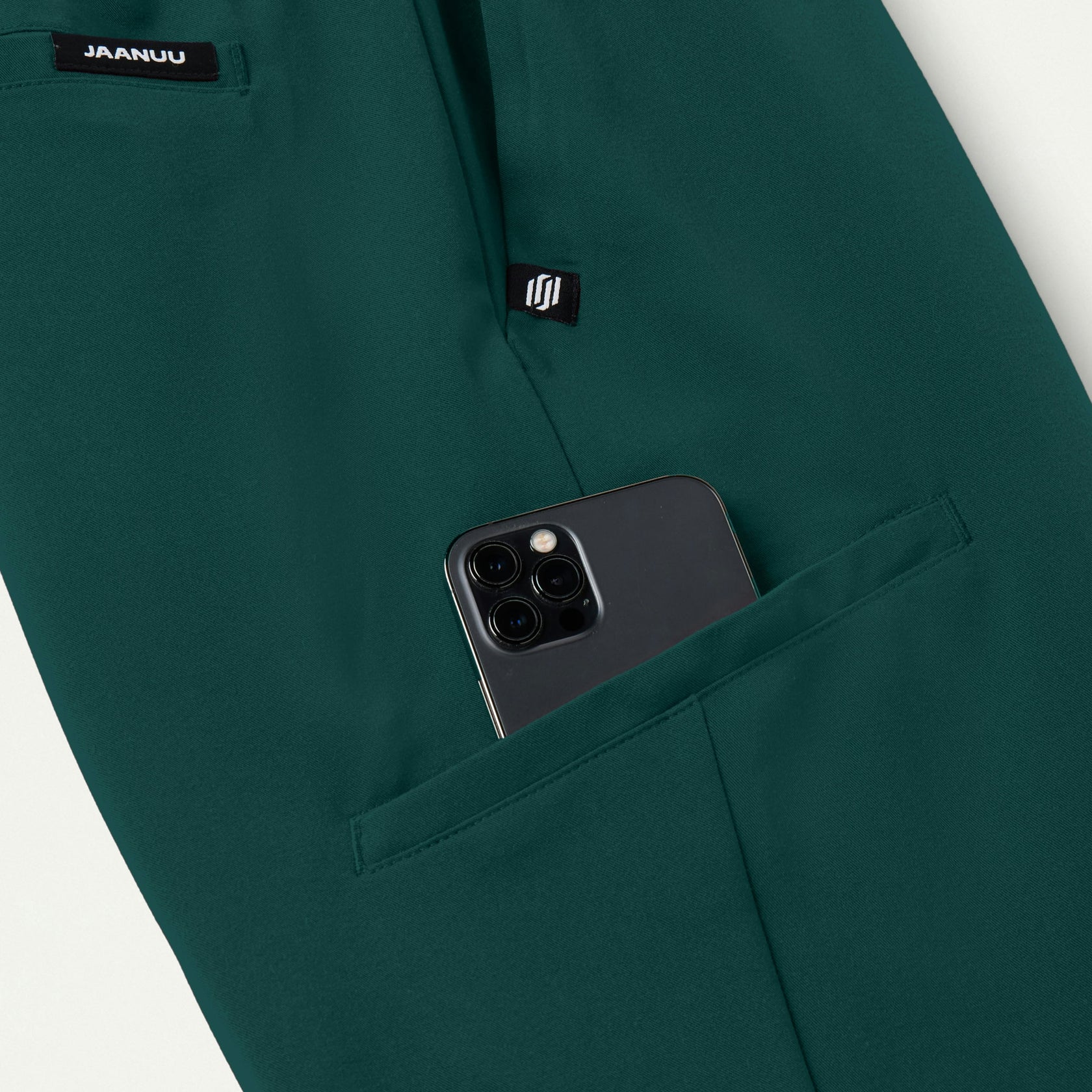 Jace Skinny On-the-Go Scrub Jogger - Midnight Green - WOMEN'S PANTS - Jaanuu