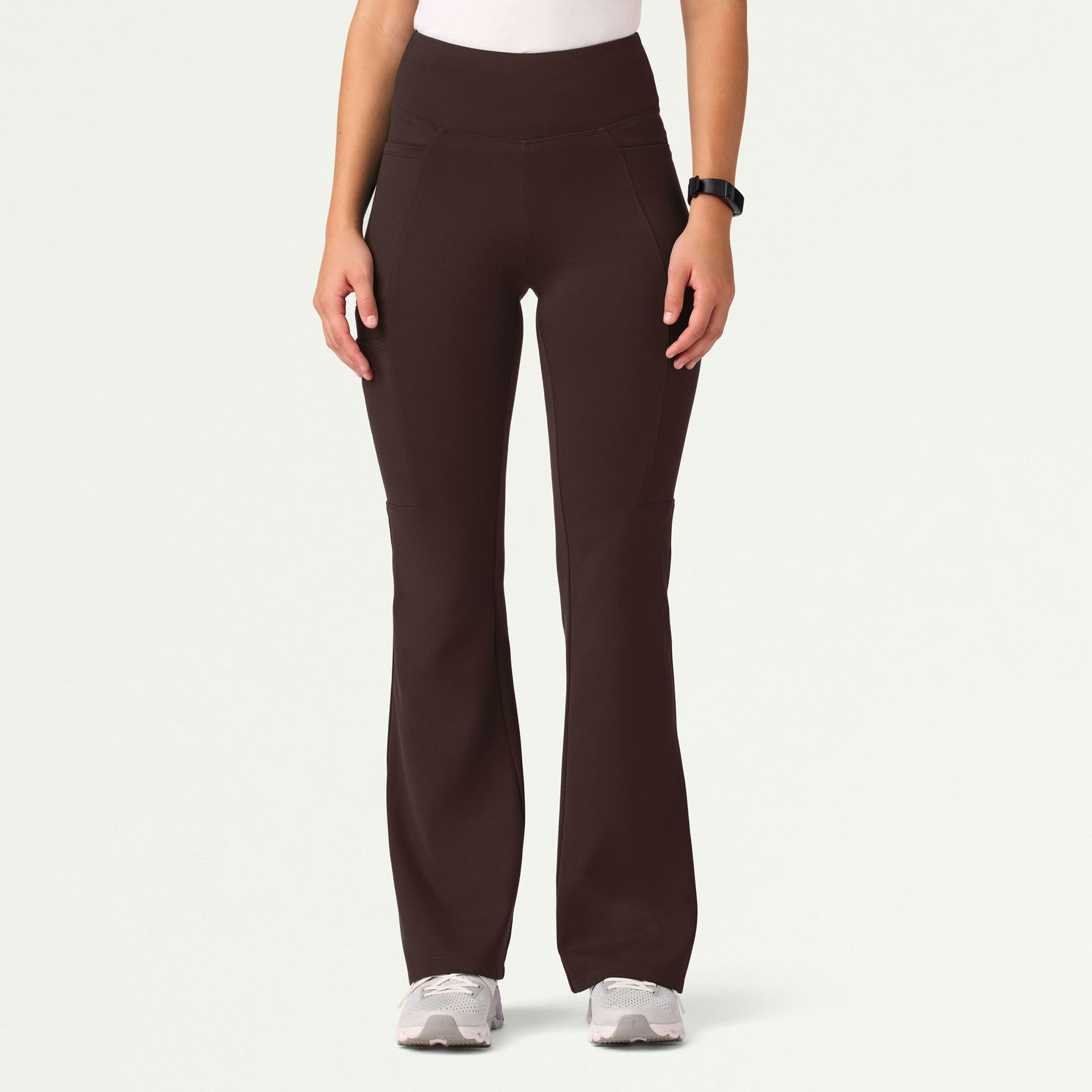 Mila ULTRAsoft Yoga Scrub Pant - Espresso - WOMEN'S PANTS - Jaanuu