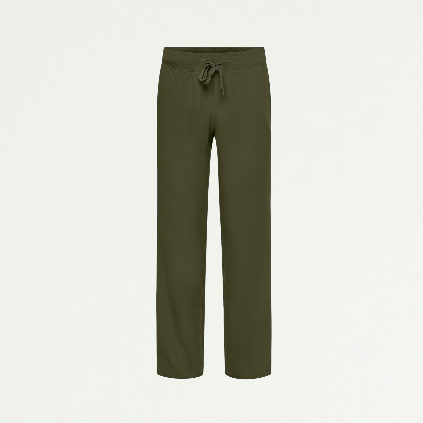 Xenos Essential Knit-Waist Scrub Pant - Olive - WOMEN'S PANTS - Jaanuu