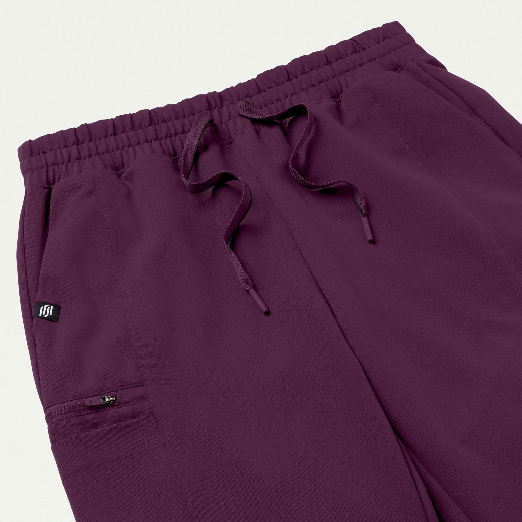 Payla 8-Pocket High Waisted Scrub Pant - Dark Amethyst - WOMEN'S PANTS - Jaanuu