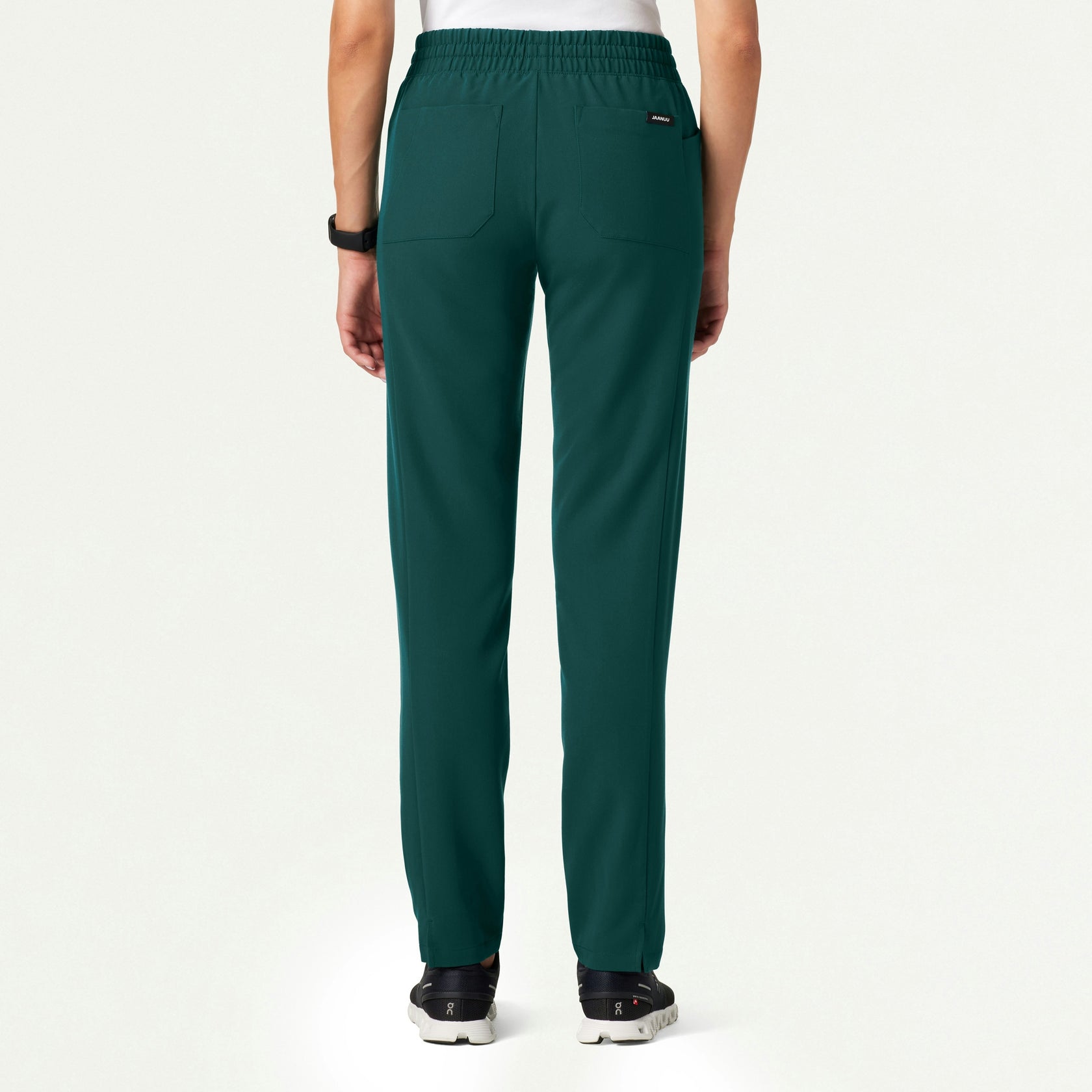 Effie Slim 6-Pocket Scrub Pant - Midnight Green - WOMEN'S PANTS - Jaanuu