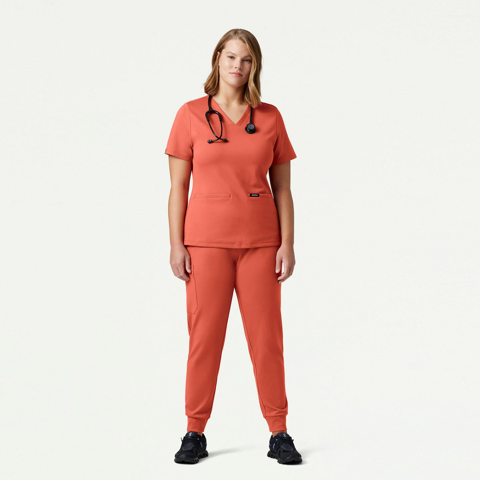 Rubi Slim ULTRAsoft Scrub Jogger - Terra - WOMEN'S PANTS - Jaanuu
