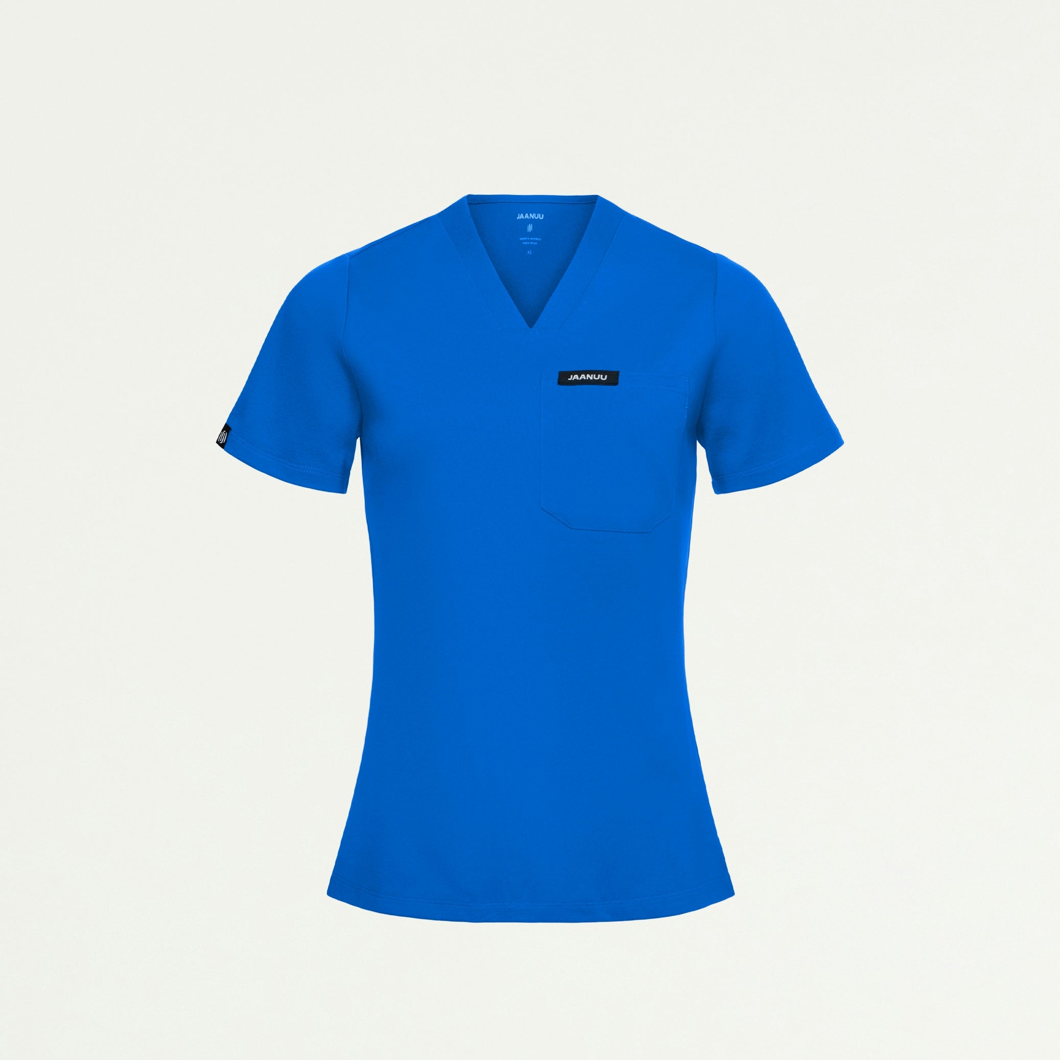 Sona Slim ULTRAsoft Scrub Top - Royal Blue - WOMEN'S TOPS - Jaanuu