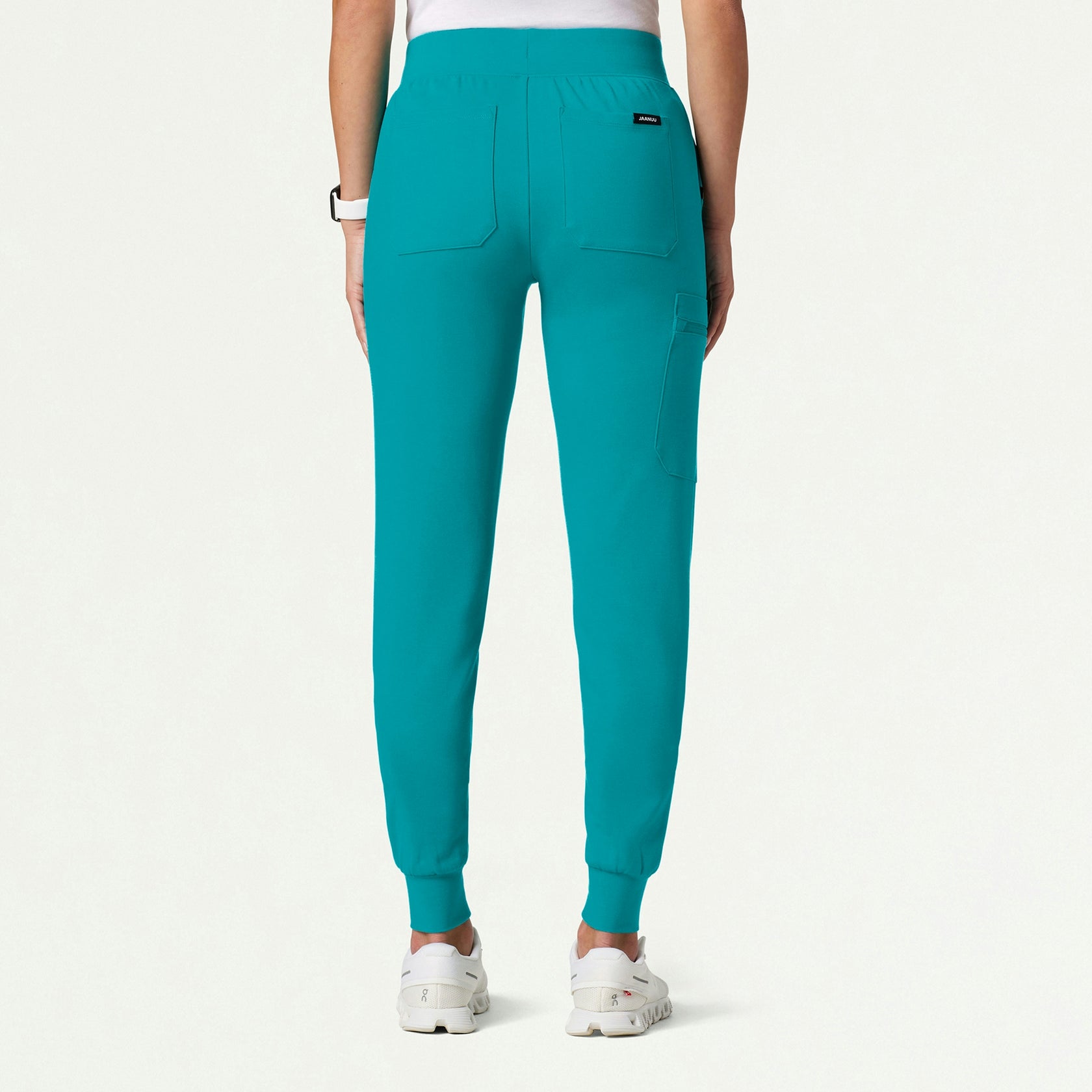 Rubi Slim ULTRAsoft Scrub Jogger - Aqua - WOMEN'S PANTS - Jaanuu