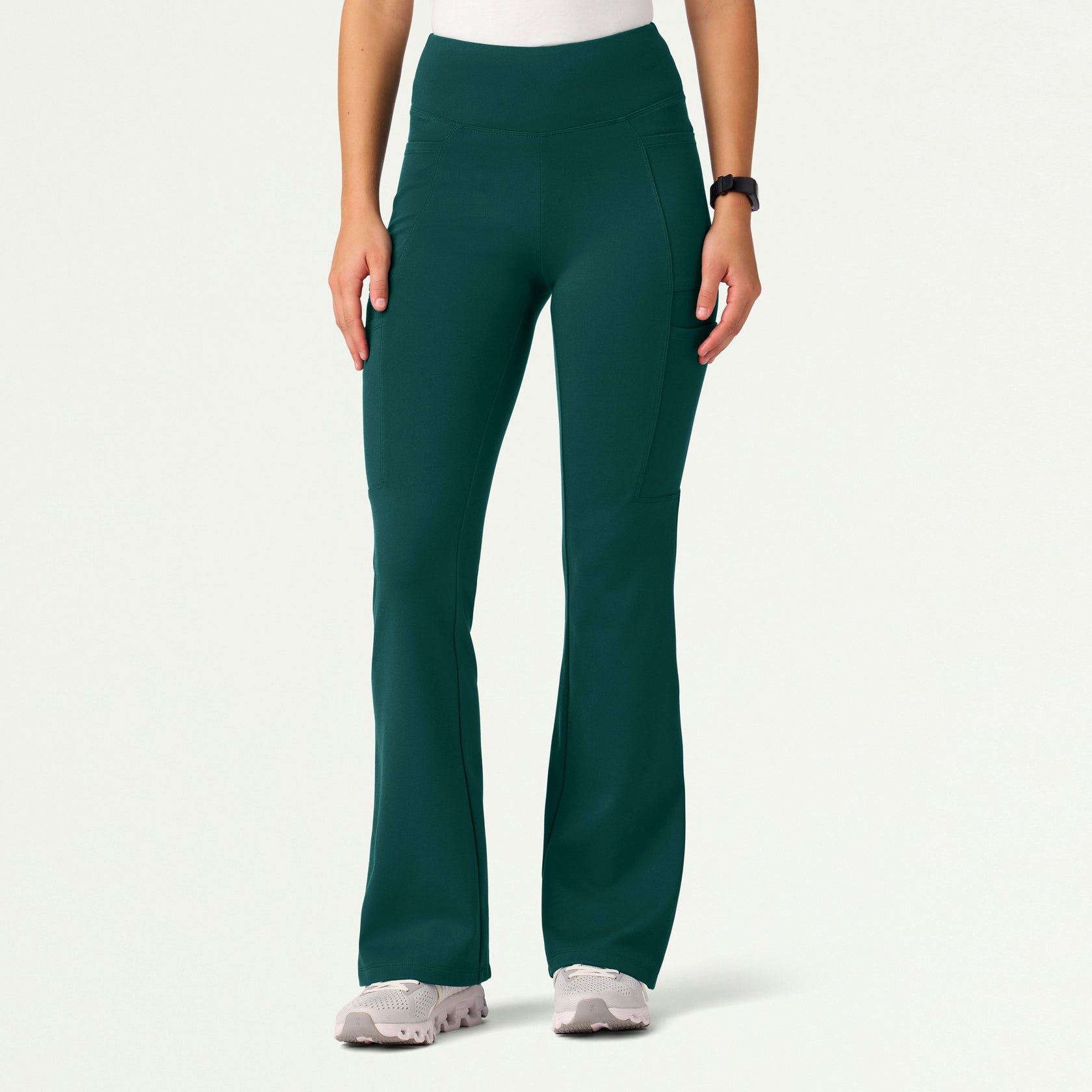 Mila ULTRAsoft Yoga Scrub Pant - Midnight Green - WOMEN'S PANTS - Jaanuu