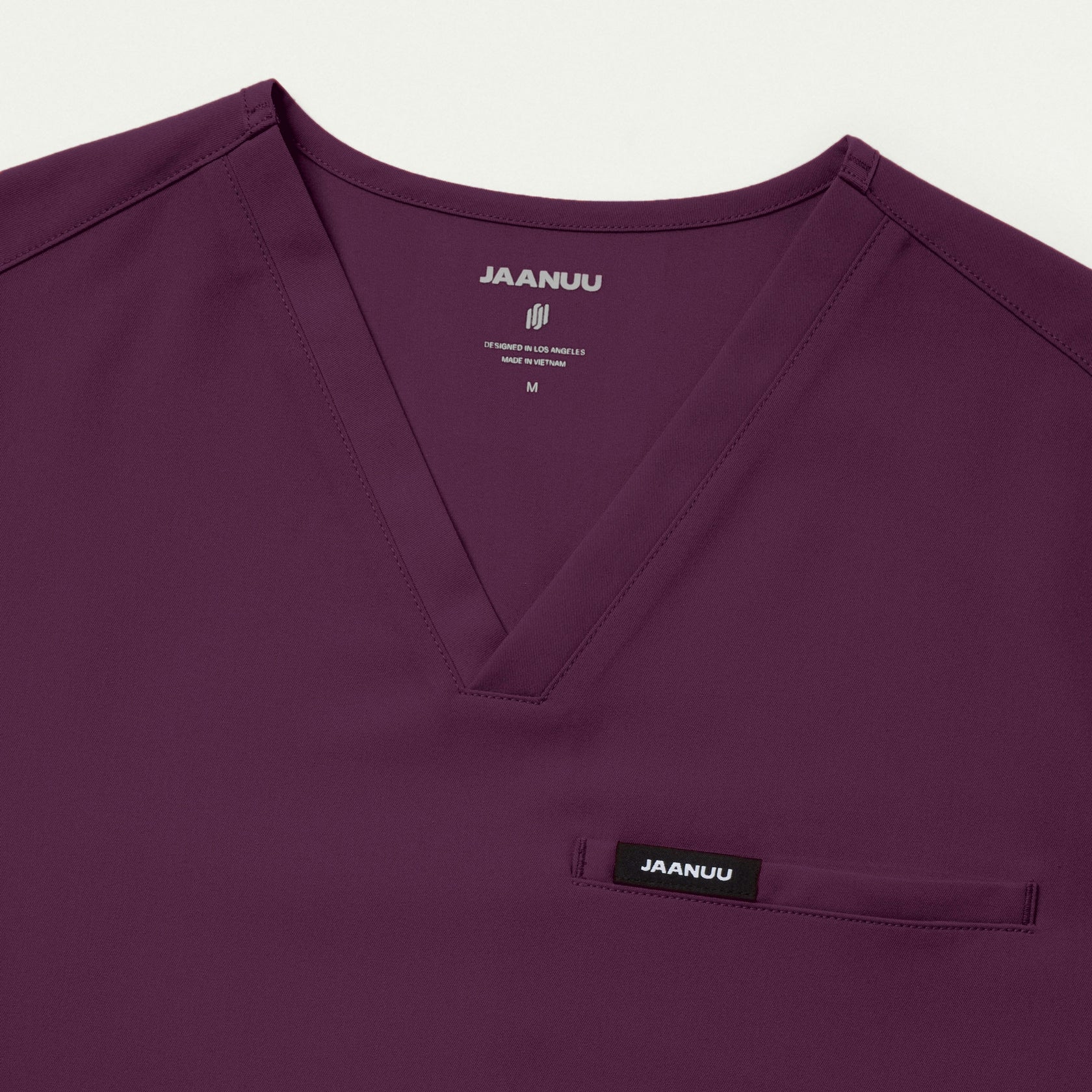 Platt 3-Pocket Scrub Top - Dark Amethyst - MEN'S TOPS - Jaanuu