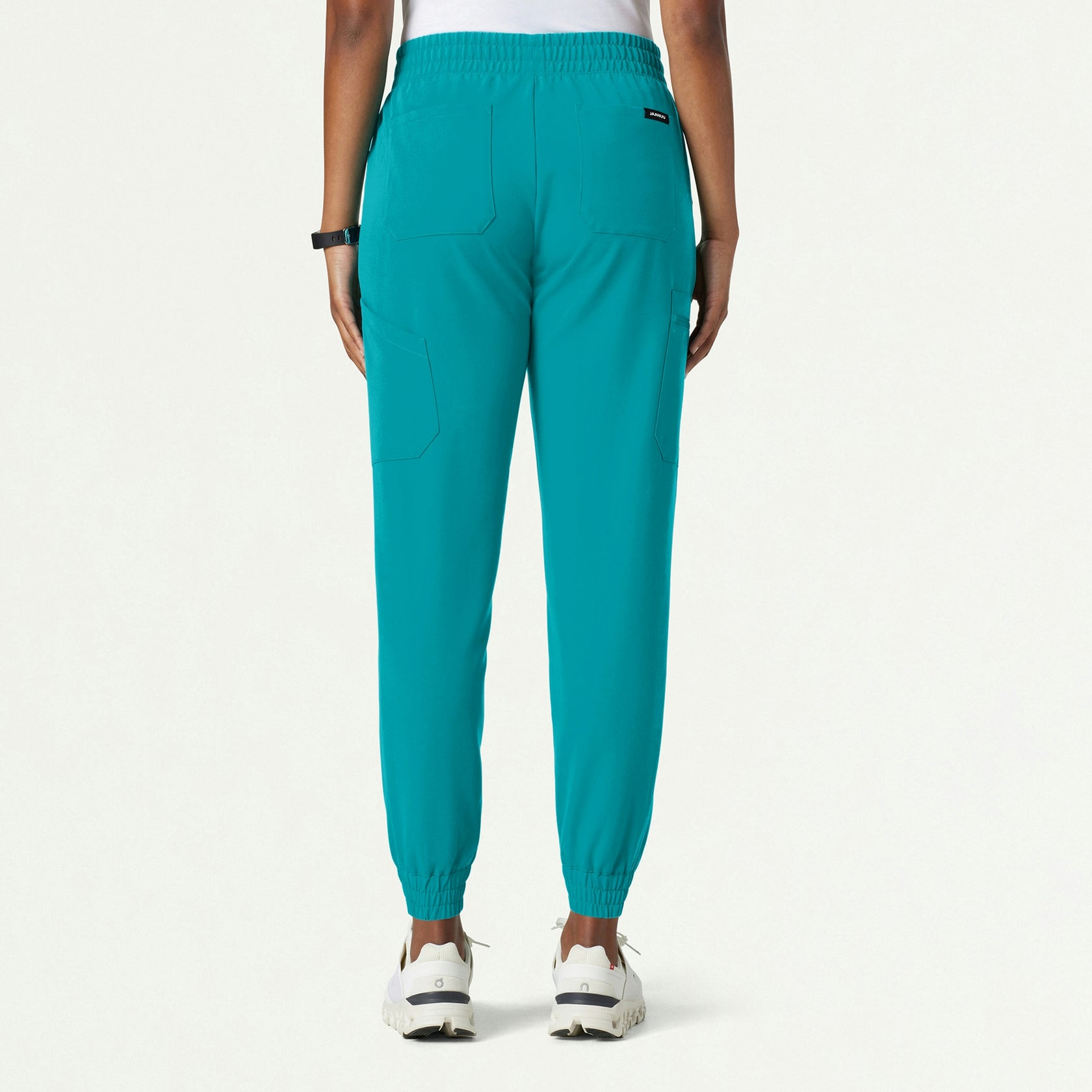 Neo Everyday Cargo Scrub Jogger - Aqua - WOMEN'S PANTS - Jaanuu