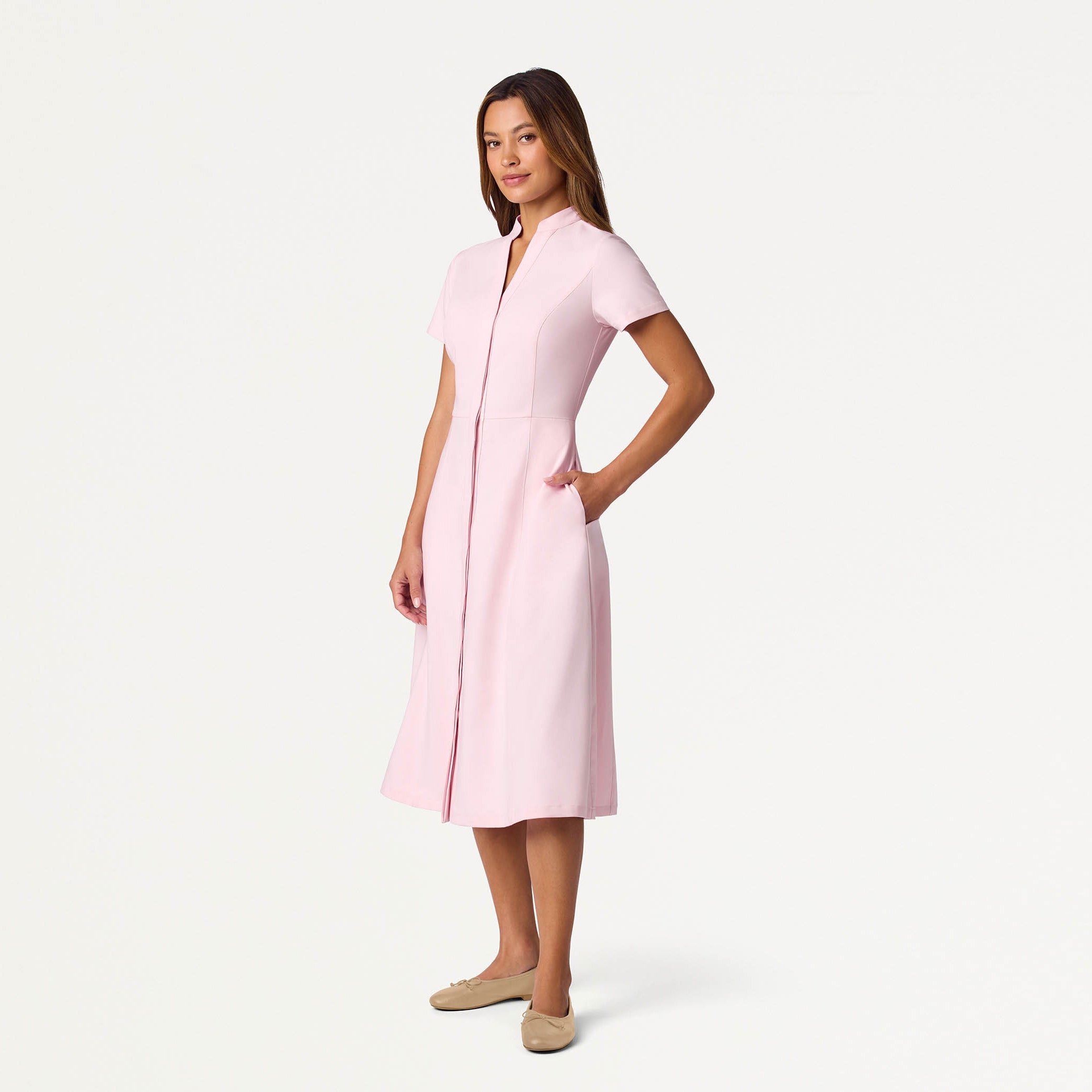 The Scrub Dress - Rose Quartz