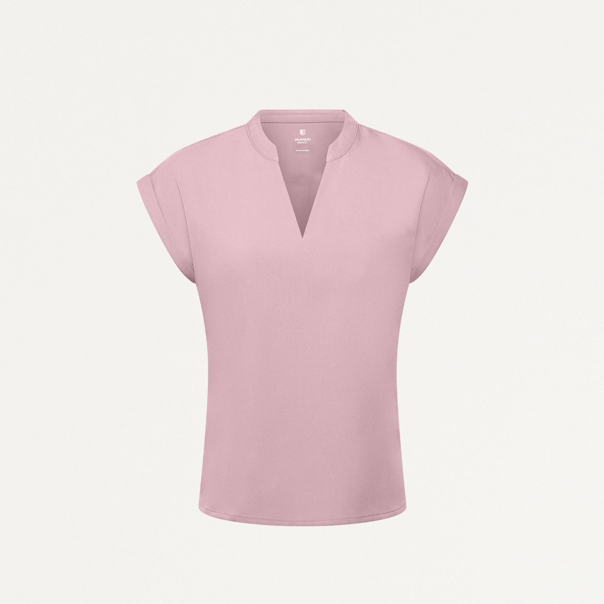 Shay Cap-Sleeve Scrub Top - Blossom