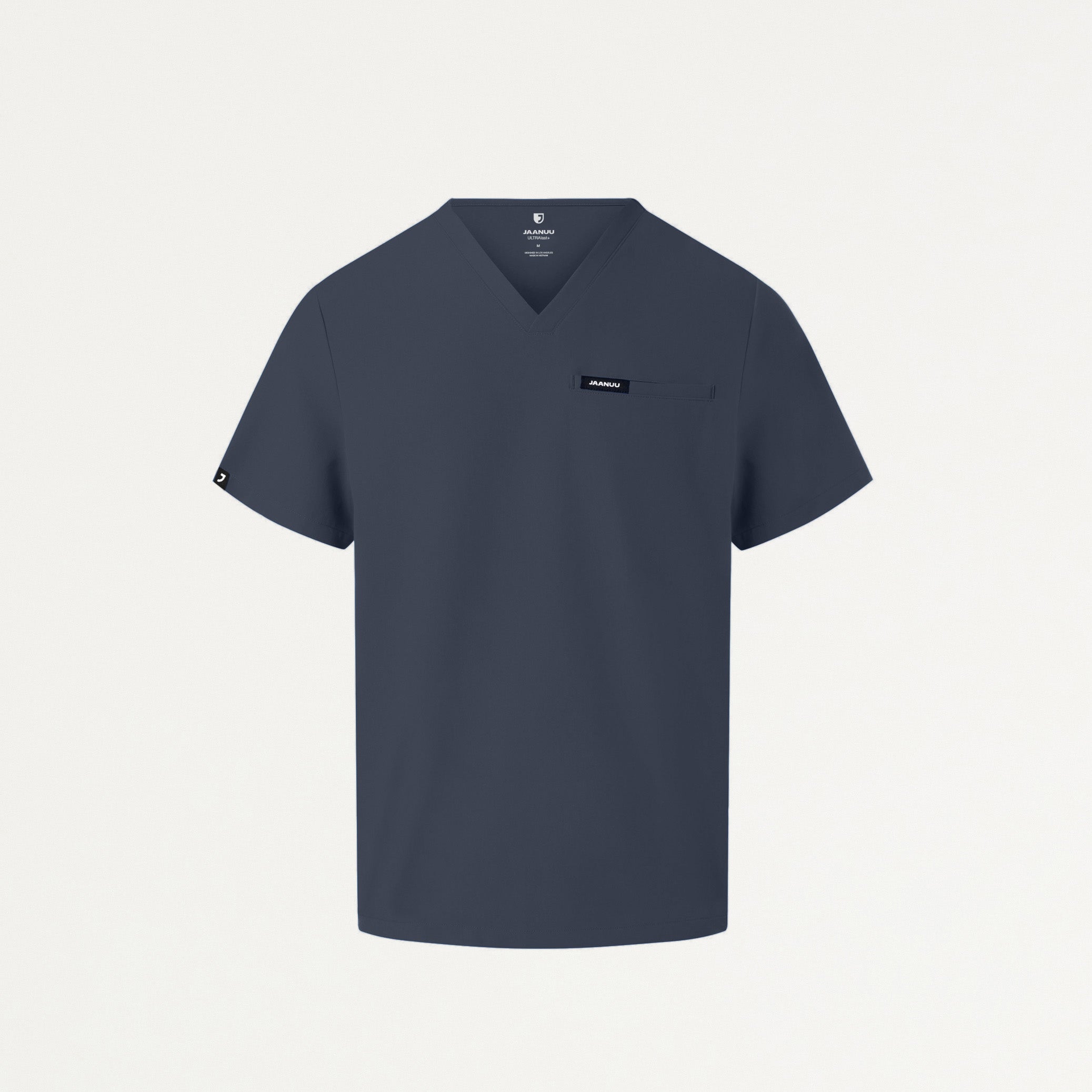 Platt 3-Pocket Scrub Top - Carbon Gray