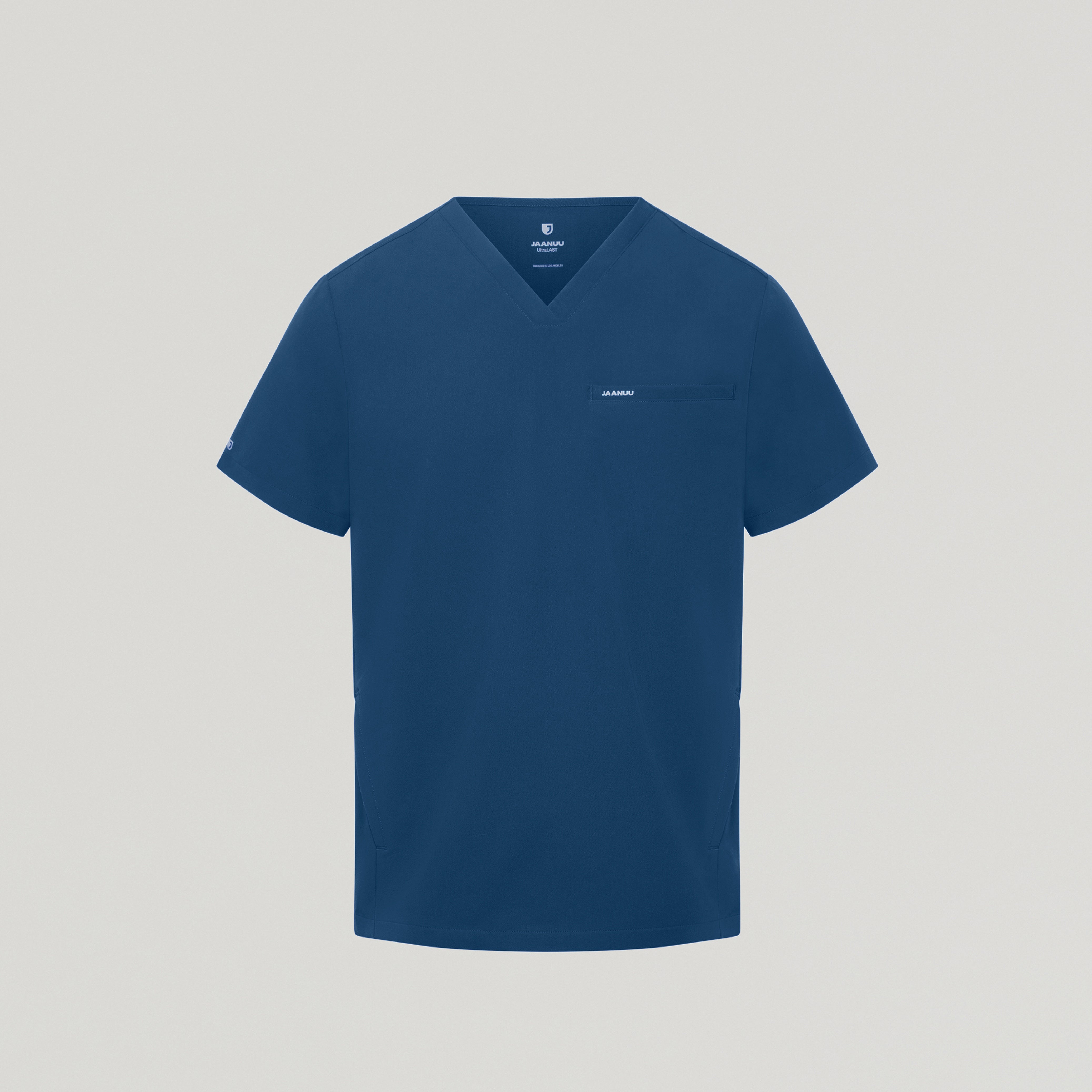 Platt 3-Pocket Scrub Top - Ocean