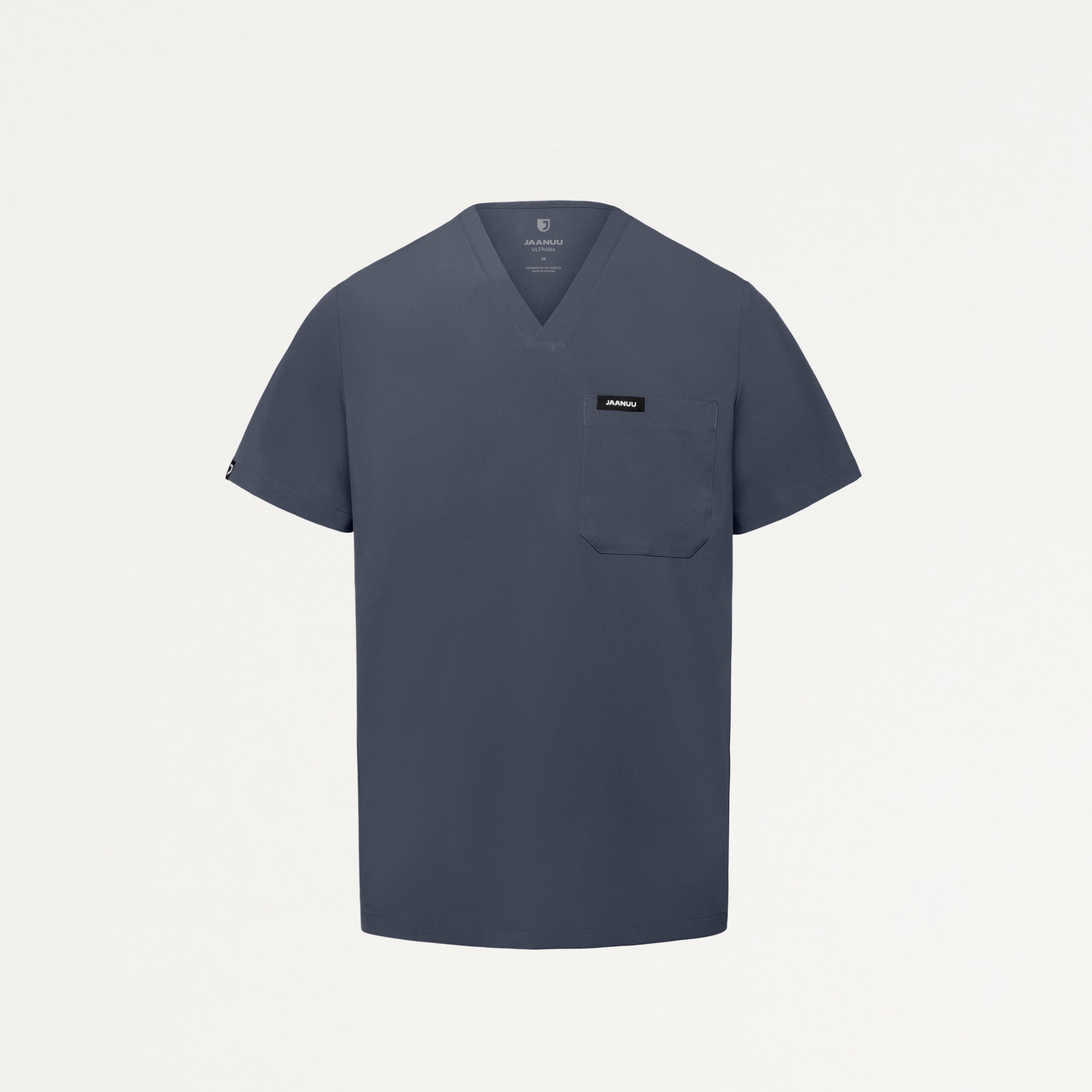 Holmes UltraLITE™ 1-Pocket Scrub Top - Carbon Gray