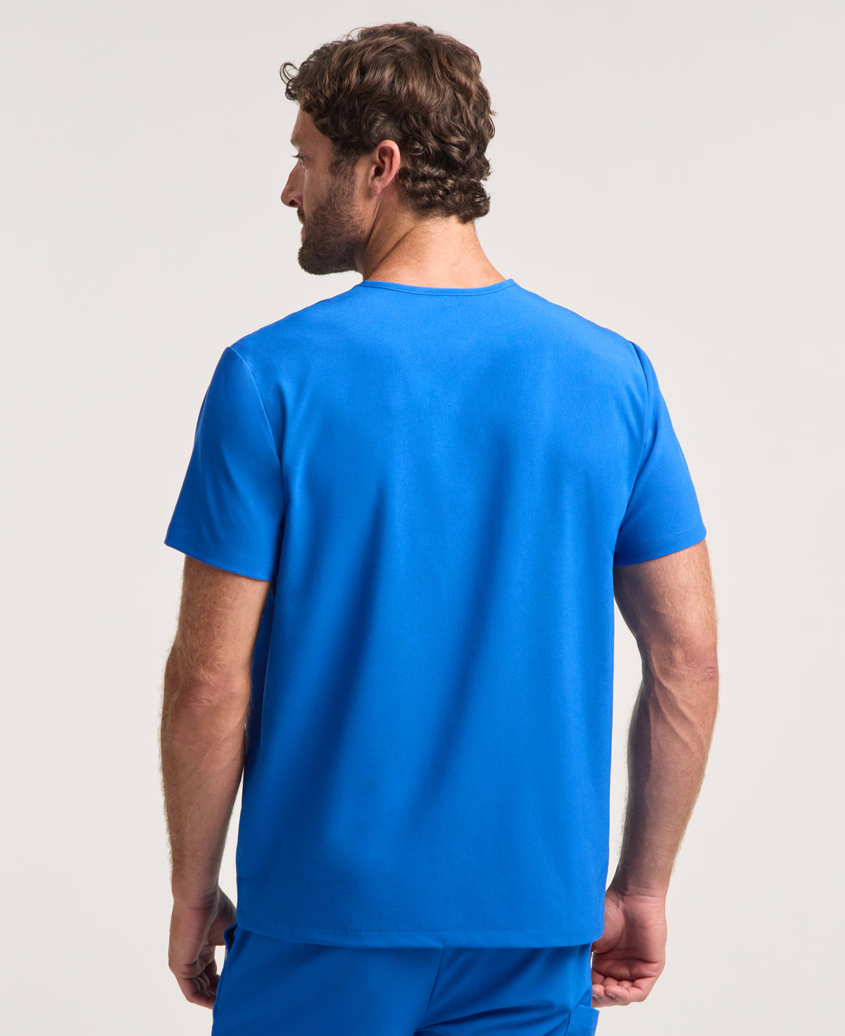 Jaanuu Rhys 1-Pocket Scrub Top in Royal Blue, product photo 6 of 6