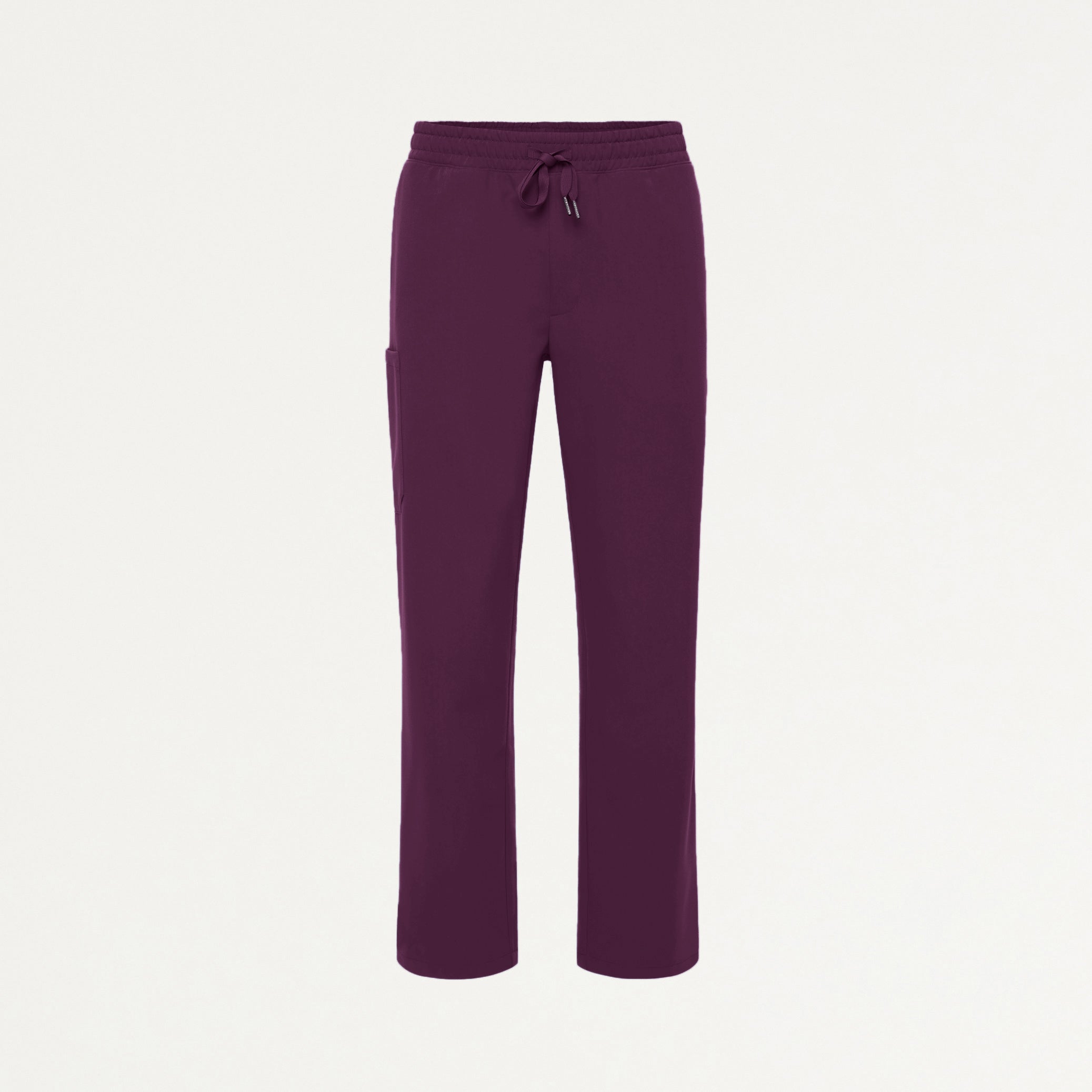 Rhodes Everyday Straight-Leg Scrub Pant - Deep Eggplant