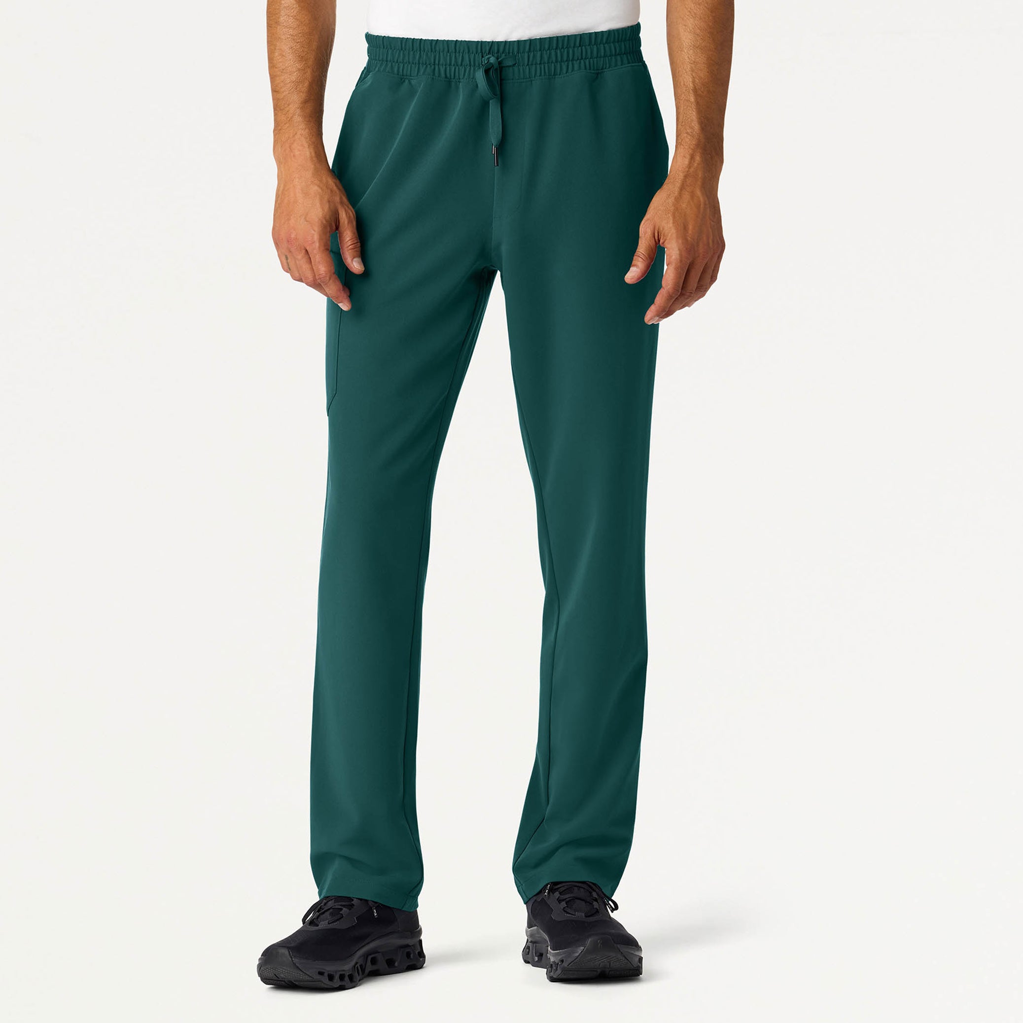 Rhodes Everyday Straight-Leg Scrub Pant - Midnight Green – JAANUU