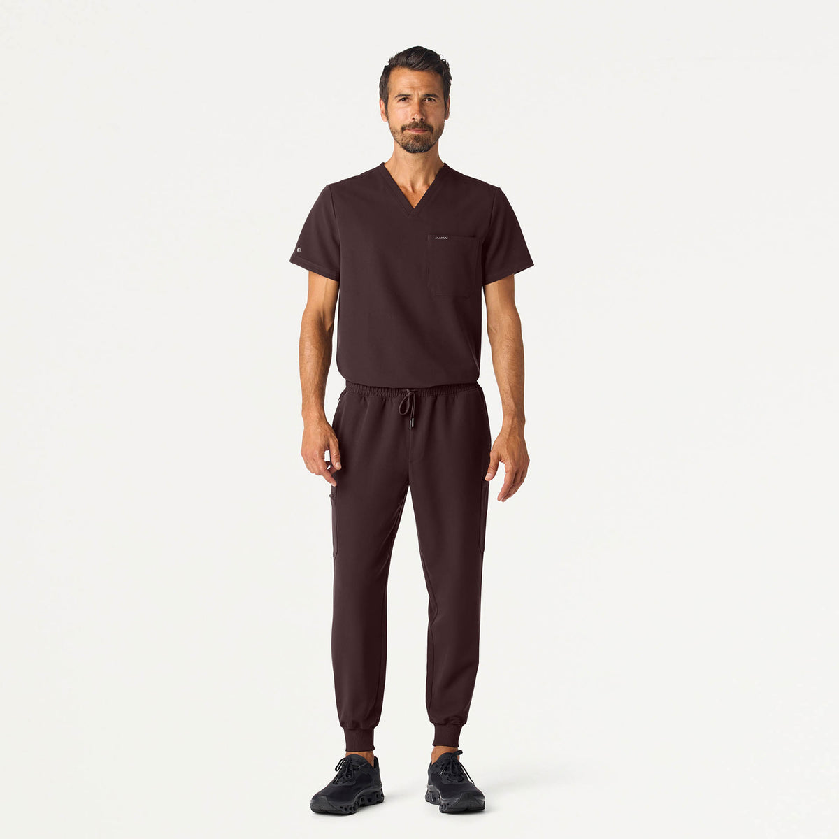 Osmo 8-Pocket Scrub Jogger - Espresso