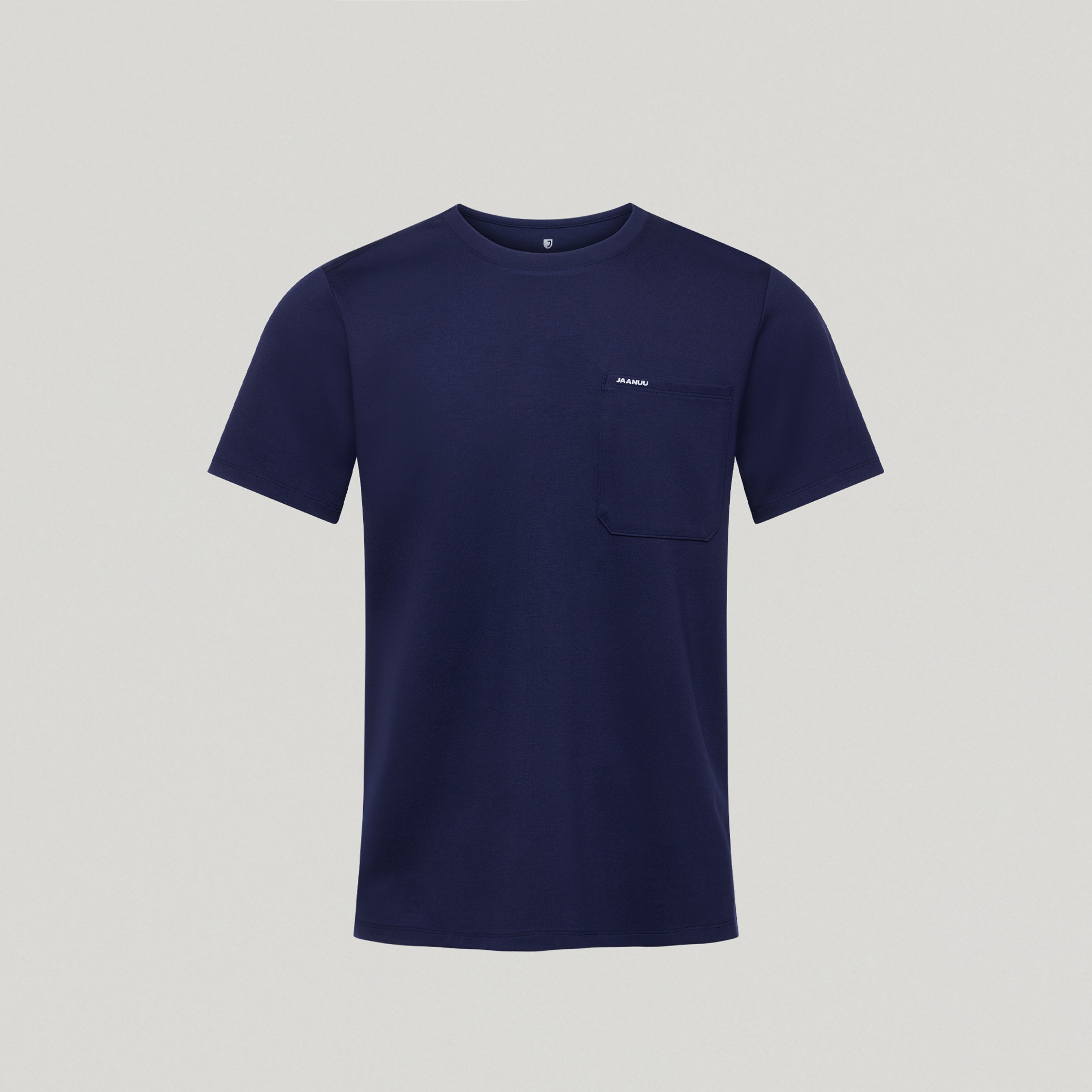 Finn Crewneck UltraSOFT Scrub Top - Midnight Navy