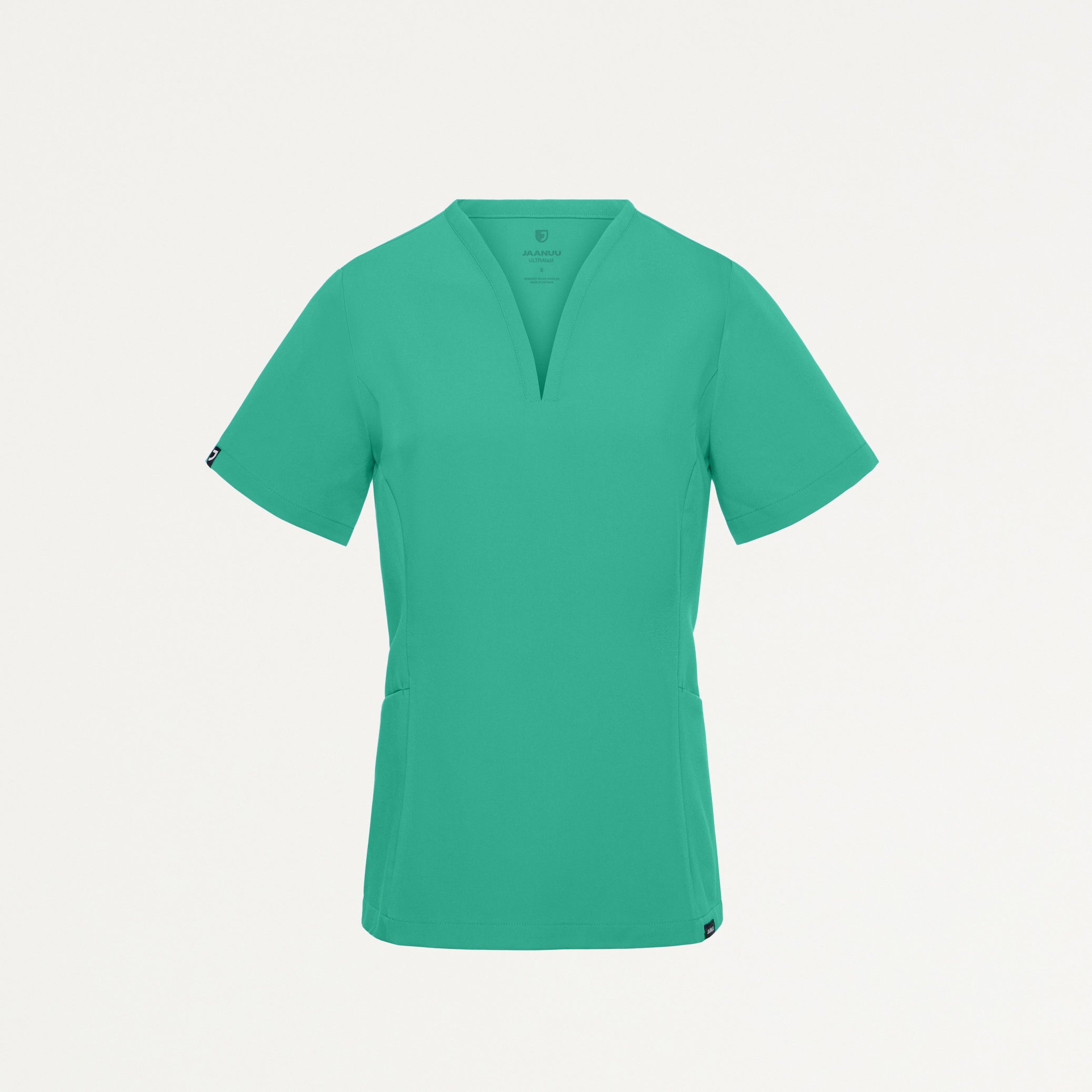 Calix Fit & Flare Scrub Top - Surgical Green