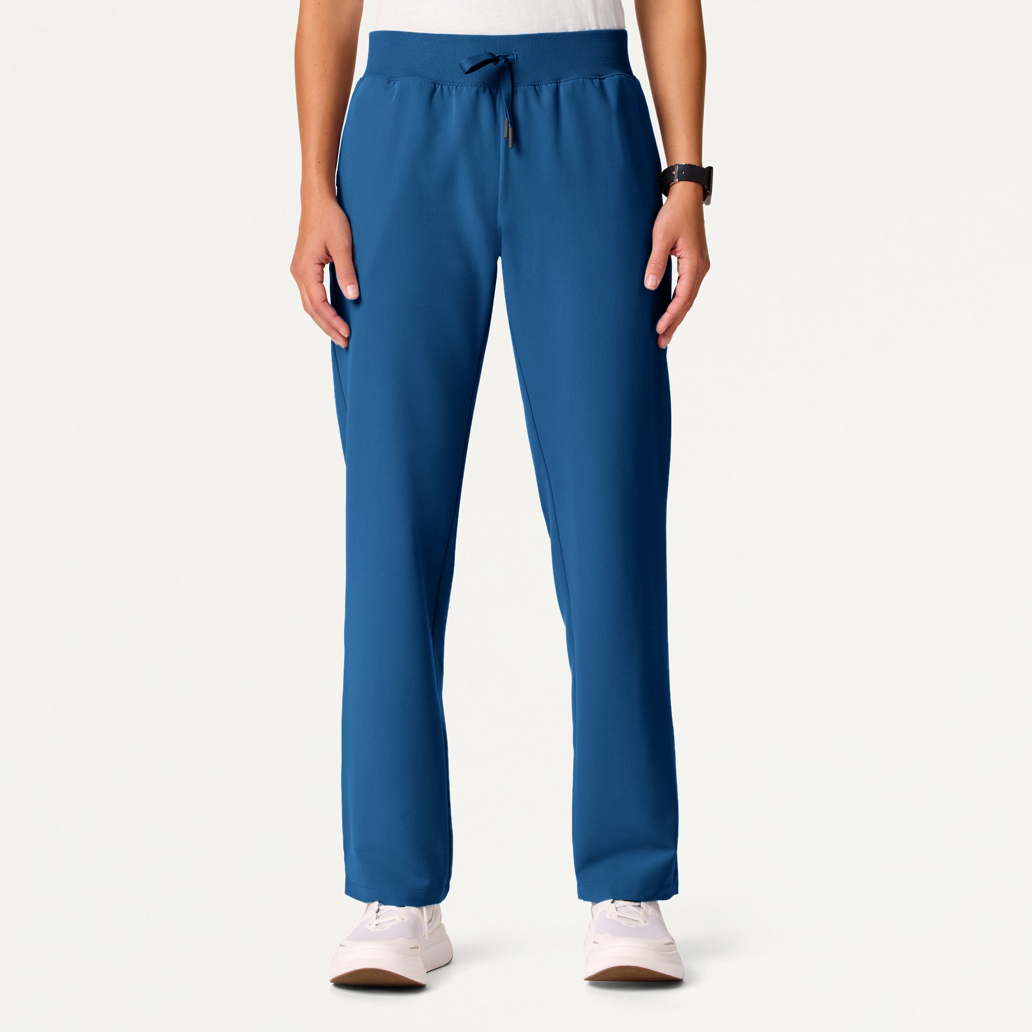 Xenos Essential Knit-Waist Scrub Pant - Ocean