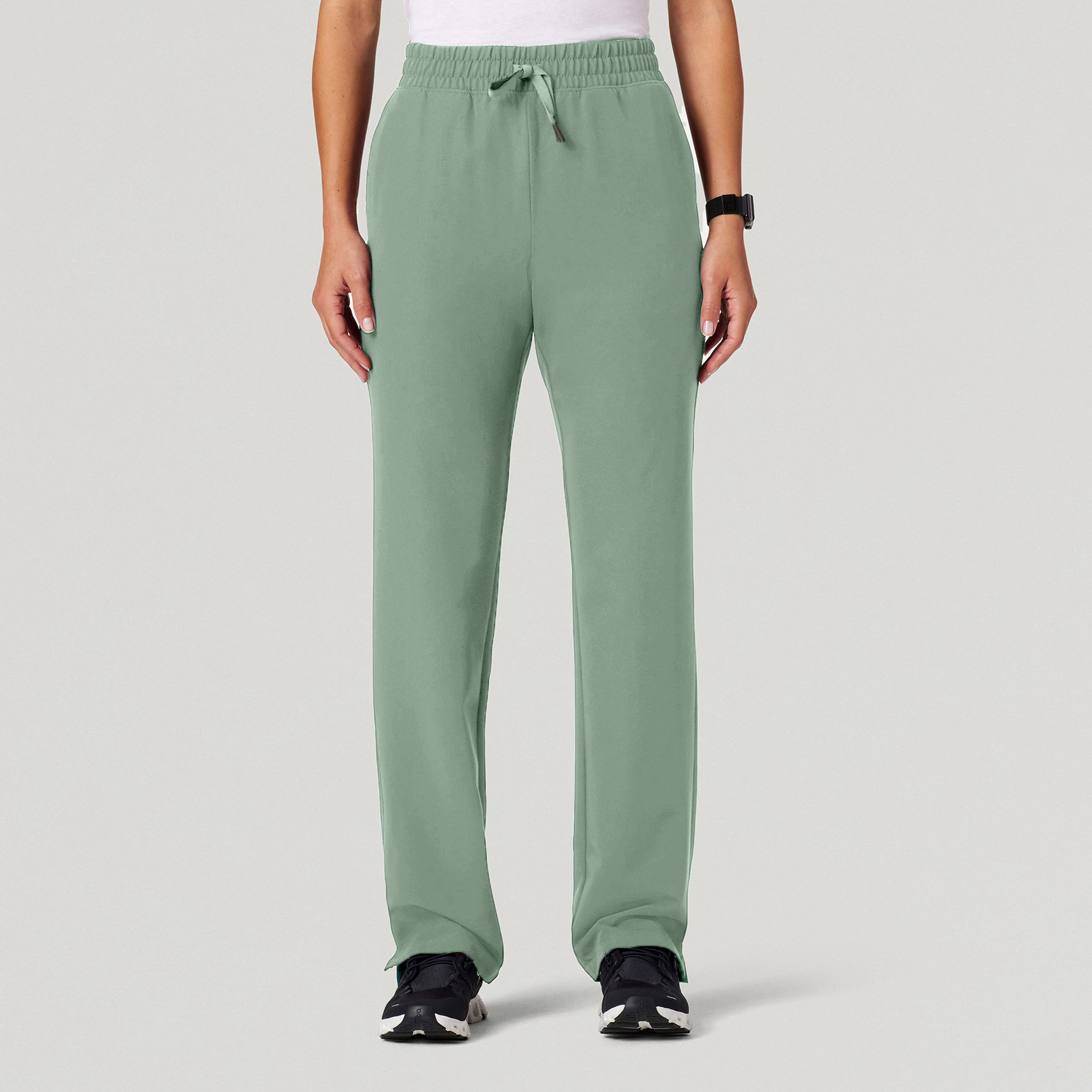 Kerr 365 High Waisted Scrub Pant - Sage