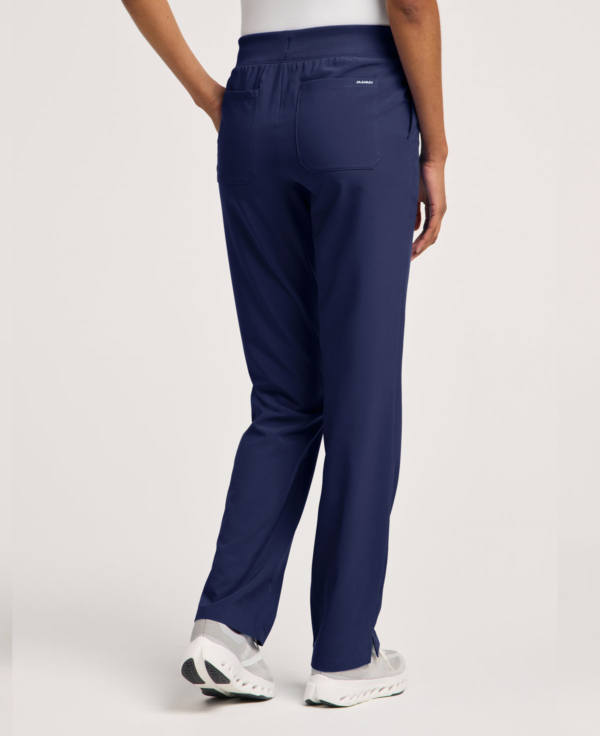 Jaanuu Cam 5-Pocket Scrub Pant in Midnight Navy, product photo 6 of 6