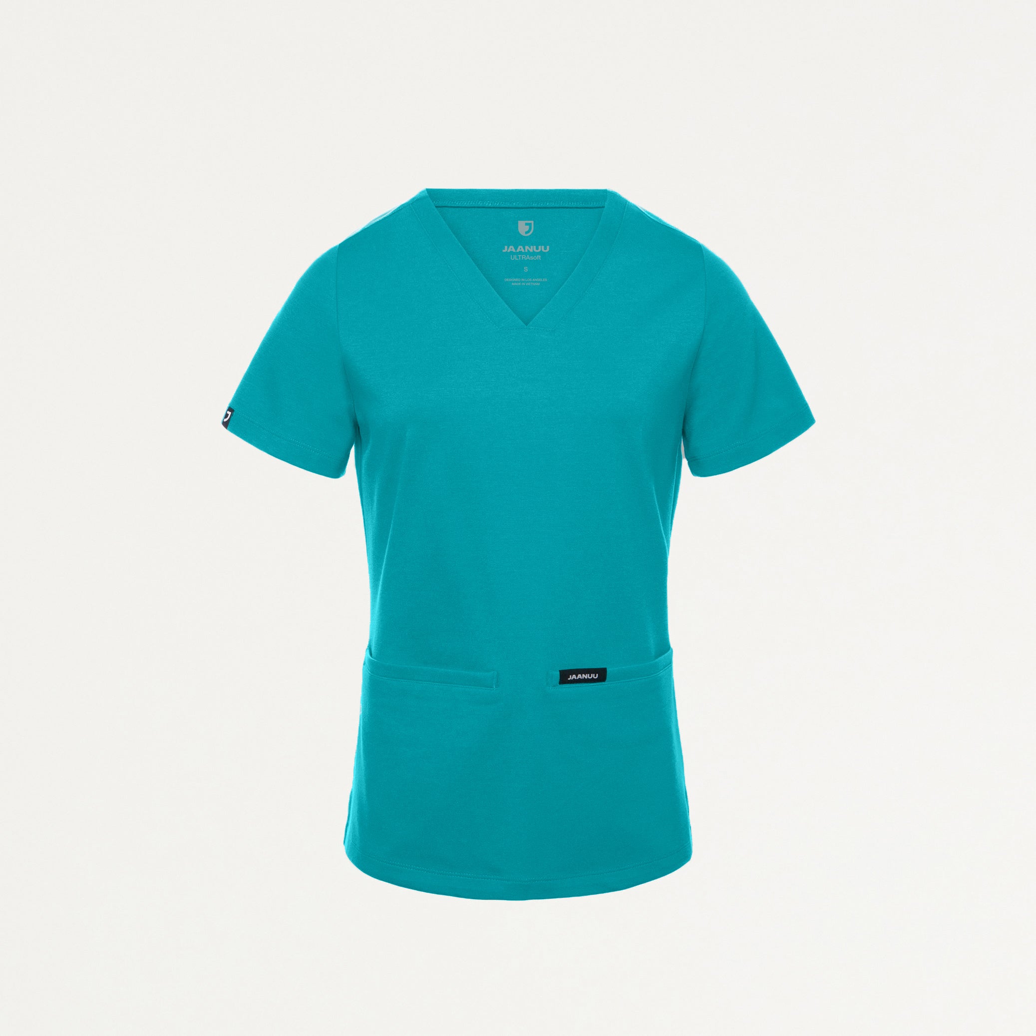 Cesi Slim UltraSOFT Scrub Top - Teal