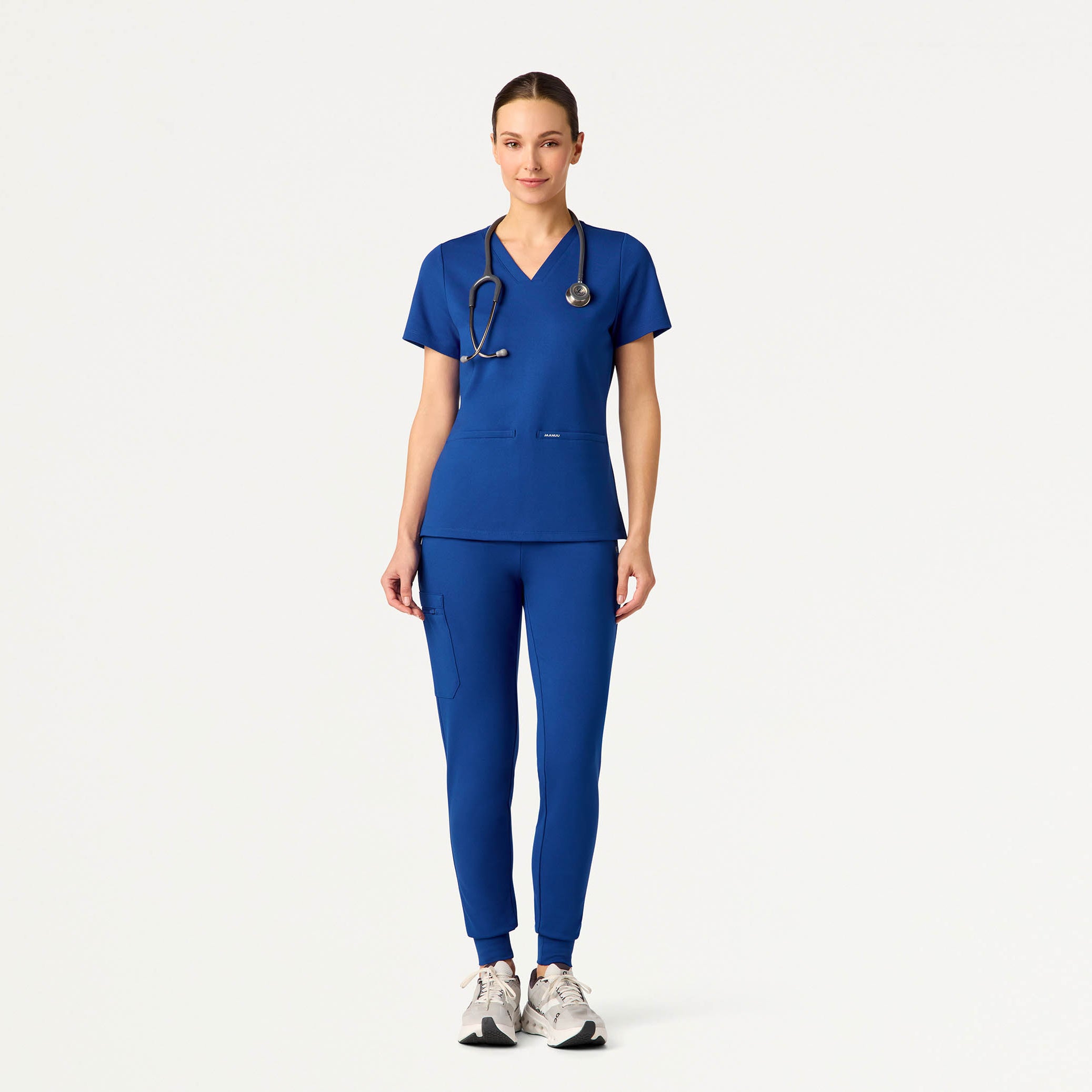 Cesi Slim UltraSOFT™ Scrub Top - Galaxy