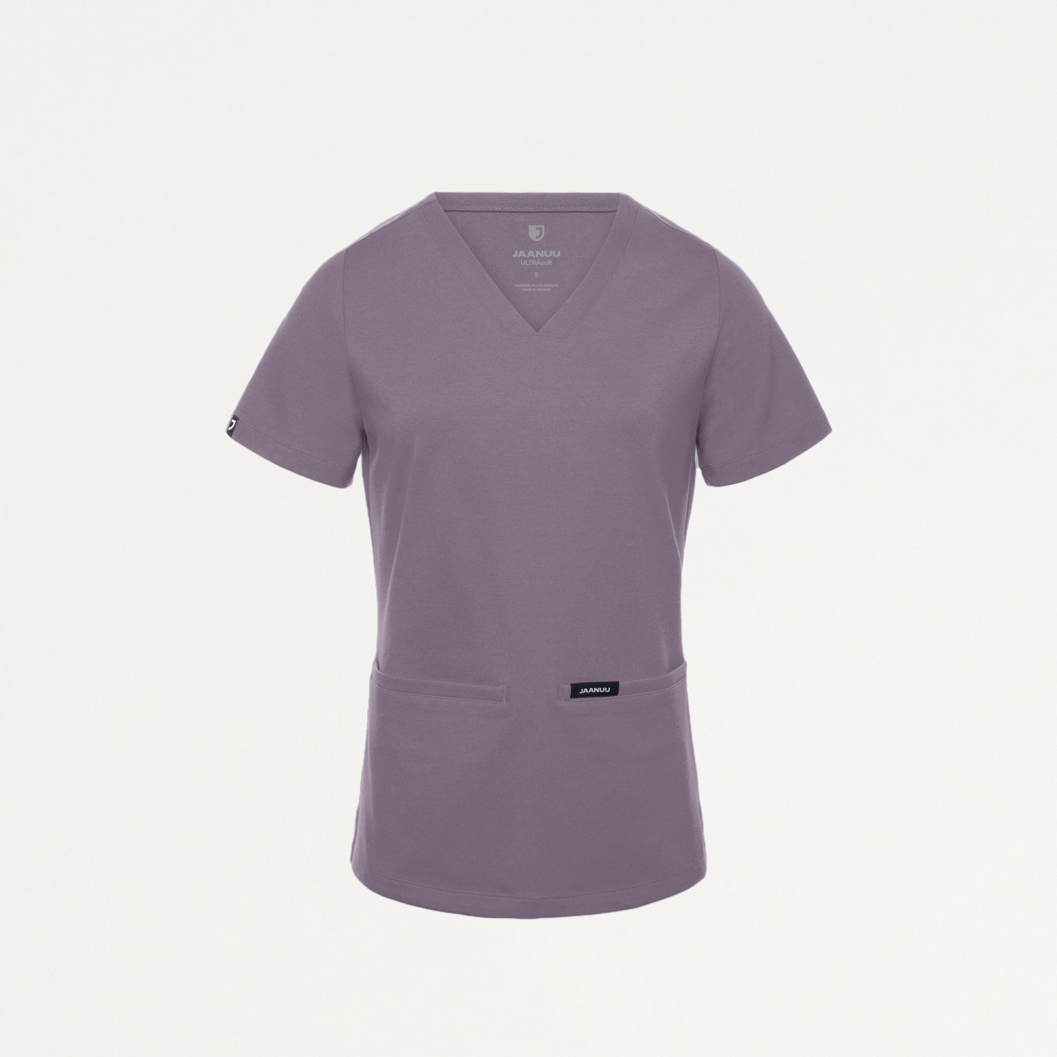 Cesi Slim UltraSOFT™ Scrub Top - Titanium