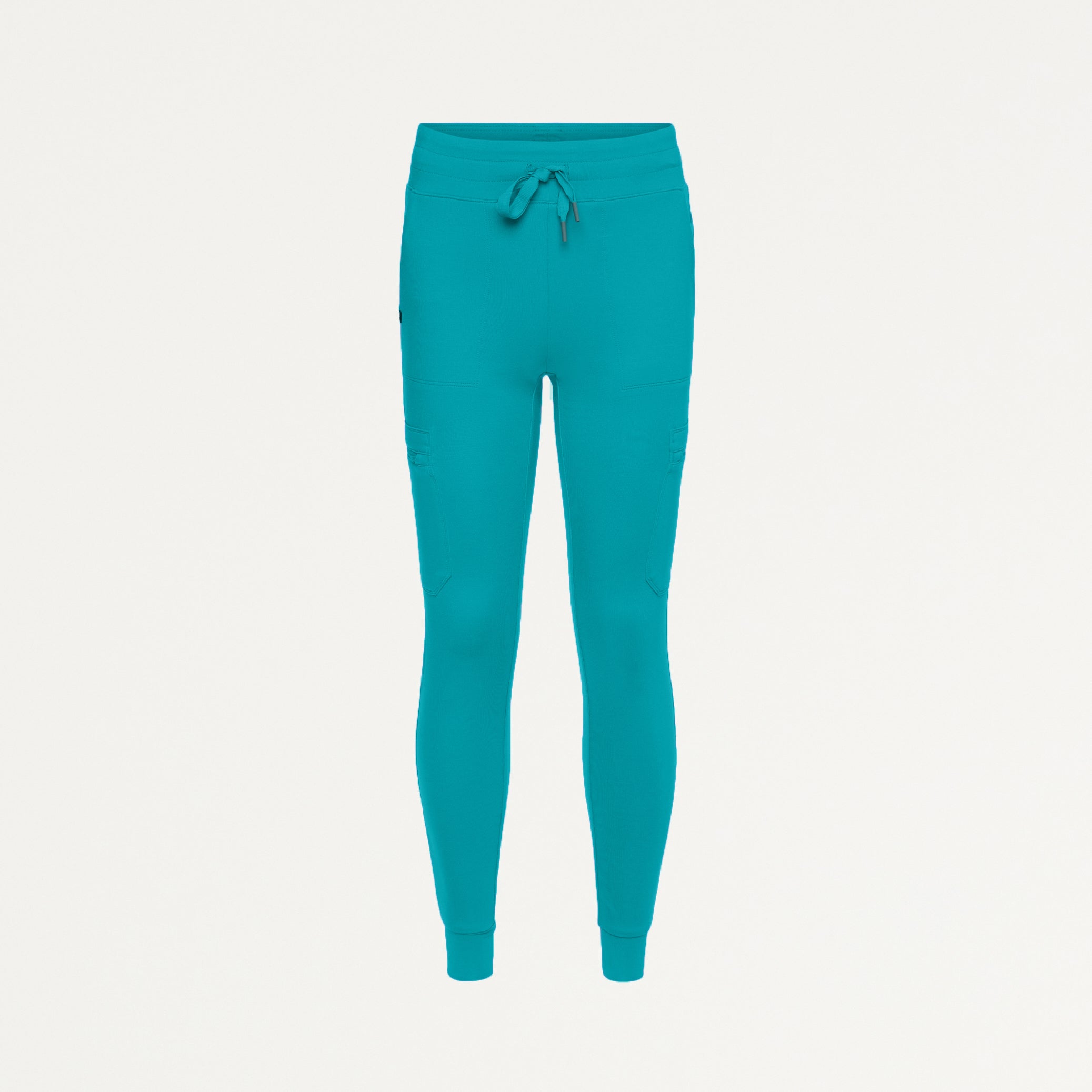 Kait 10-Pocket Skinny UltraSOFT Scrub Jogger - Teal