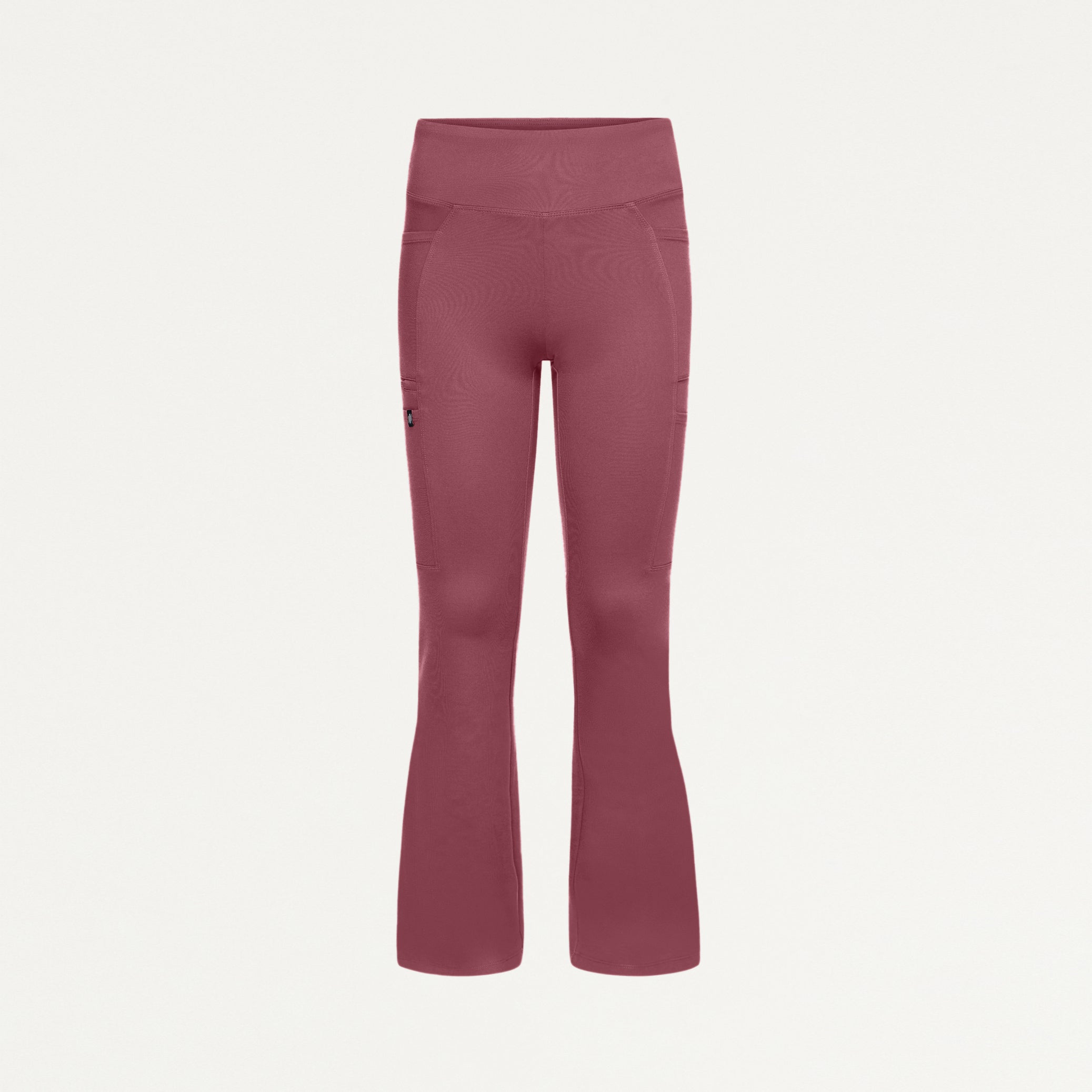 Perri UltraSOFT Yoga Scrub Pant - Rosewood