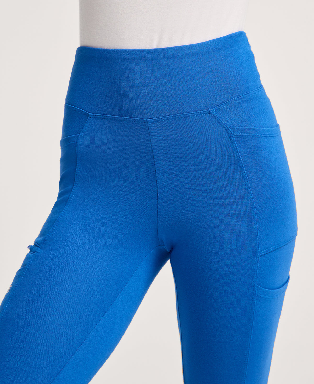Jaanuu Perri Yoga Scrub Pant in Royal Blue, product photo 2 of 6